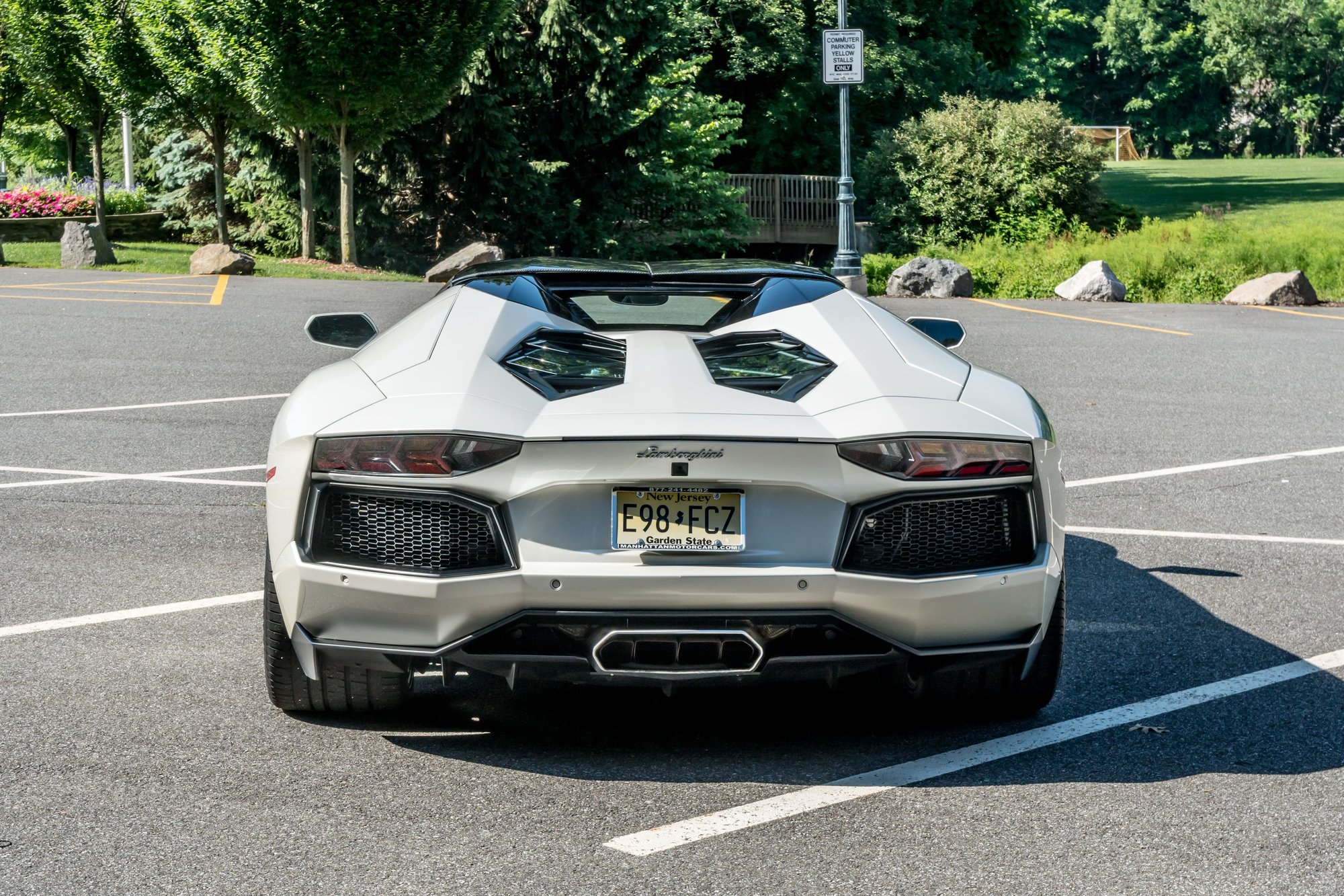 2015 Lamborghini Aventador - 2015 Lamborghini Aventador Roadster - Used - VIN ZHWUR1ZD2FLA03566 - 6,500 Miles - 12 cyl - AWD - Automatic - Coupe - White - Wyckoff, NJ 07481, United States