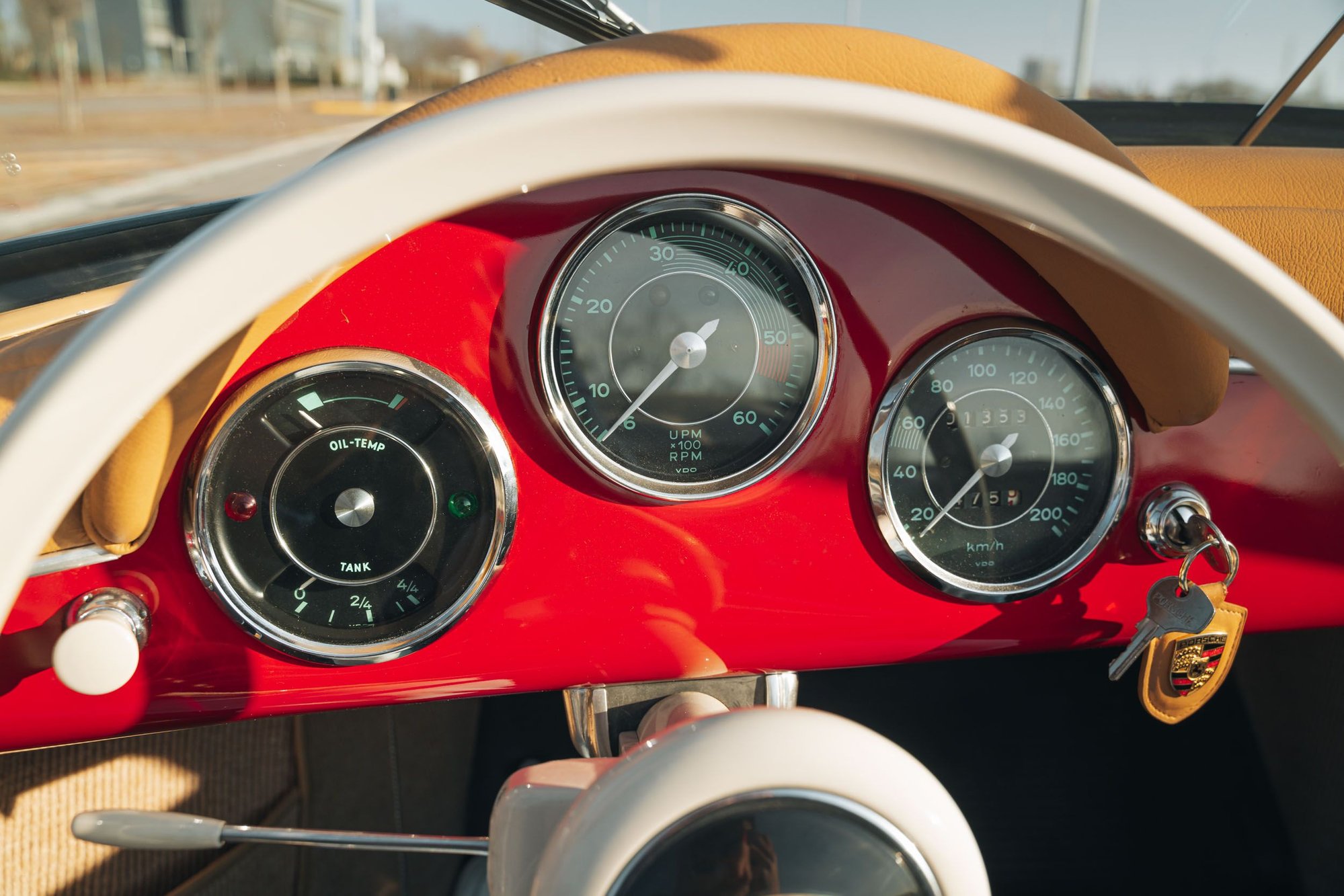 1958 Porsche 356A - Fully Restored 356 Cabriolet D, 140 Horsepower 2.0-liter Flat-4 with Original Numbers - Used - VIN 00000000000085806 - 1,353 Miles - 4 cyl - 2WD - Manual - Convertible - Red - Verona, Italy