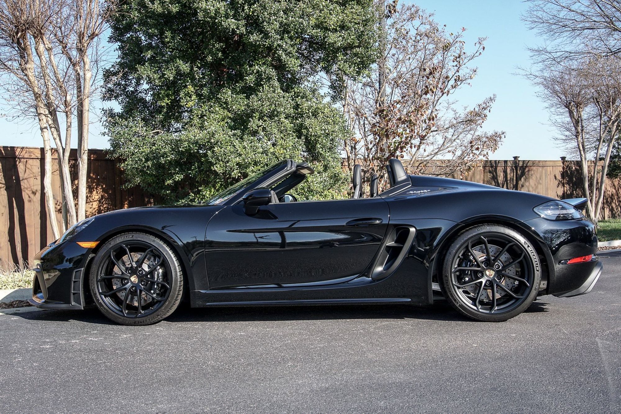 2021 Porsche 718 Spyder - 718 Spyder with PDK, LWB, PPF +more, LOW MILES! - Used - VIN WP0DJDKL3030SS18 - 700 Miles - 6 cyl - 2WD - Automatic - Convertible - Black - Allentown, PA 18106, United States