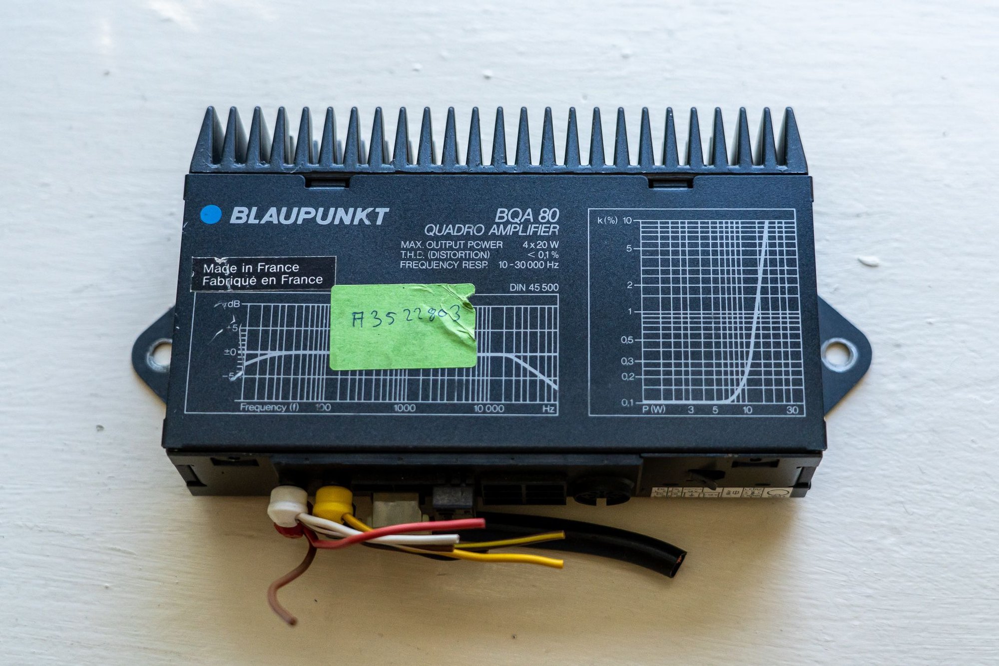 Interior/Upholstery - Blaupunkt Reno SQR 46 - Cassette Radio with  Amp - Used - 1990 to 1994 Porsche 911 - Wynnewood, PA 19096, United States