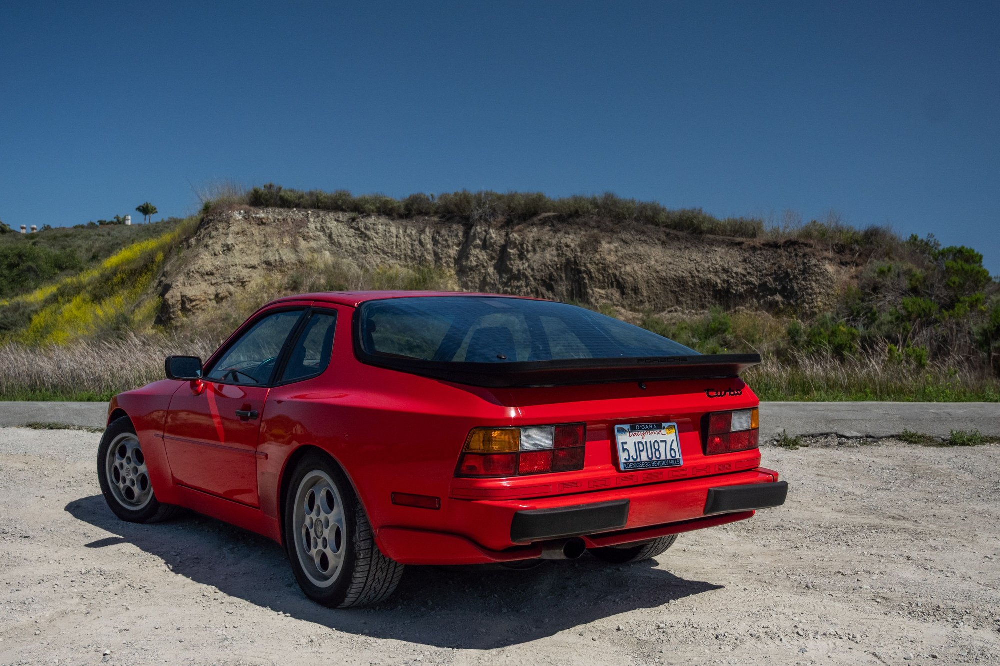 1987 Porsche 944 - Low Miles 944 Turbo (84,600) with all Maintenance and extras up to date - Used - VIN WP0AA2959HN151932 - 4 cyl - 2WD - Manual - Hatchback - Red - Cali, CA 92689, United States