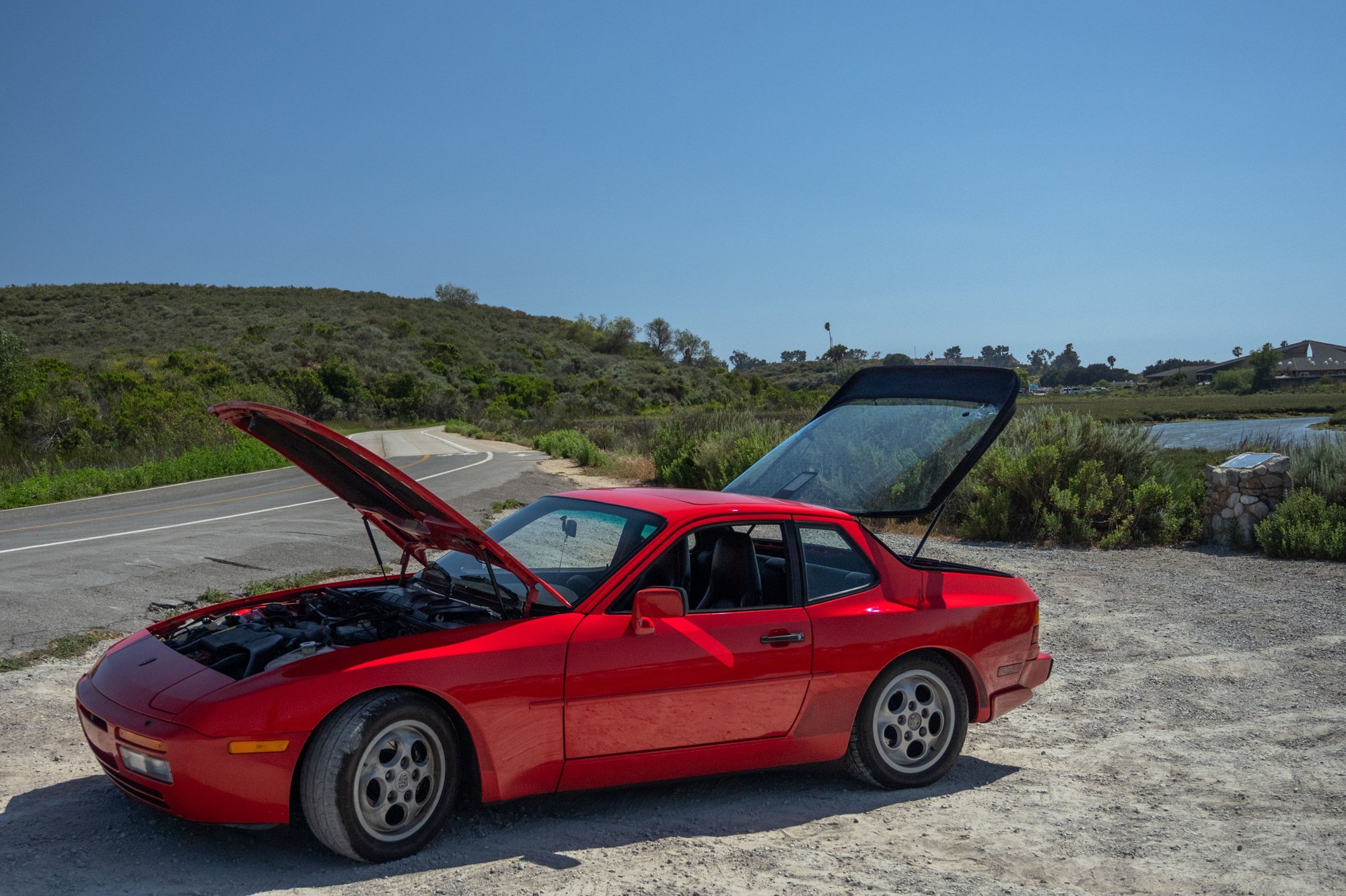 1987 Porsche 944 - Low Miles 944 Turbo (84,600) with all Maintenance and extras up to date - Used - VIN WP0AA2959HN151932 - 4 cyl - 2WD - Manual - Hatchback - Red - Cali, CA 92689, United States