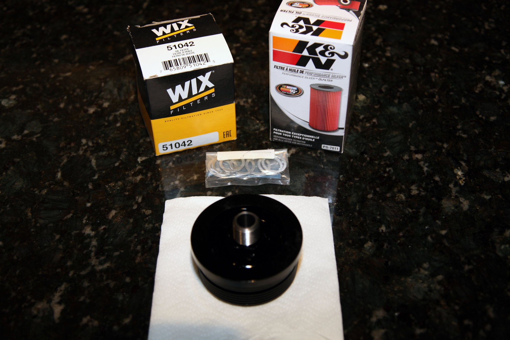 LN ScrewOn Oil Filter Adapter SKU 10601 Rennlist Porsche