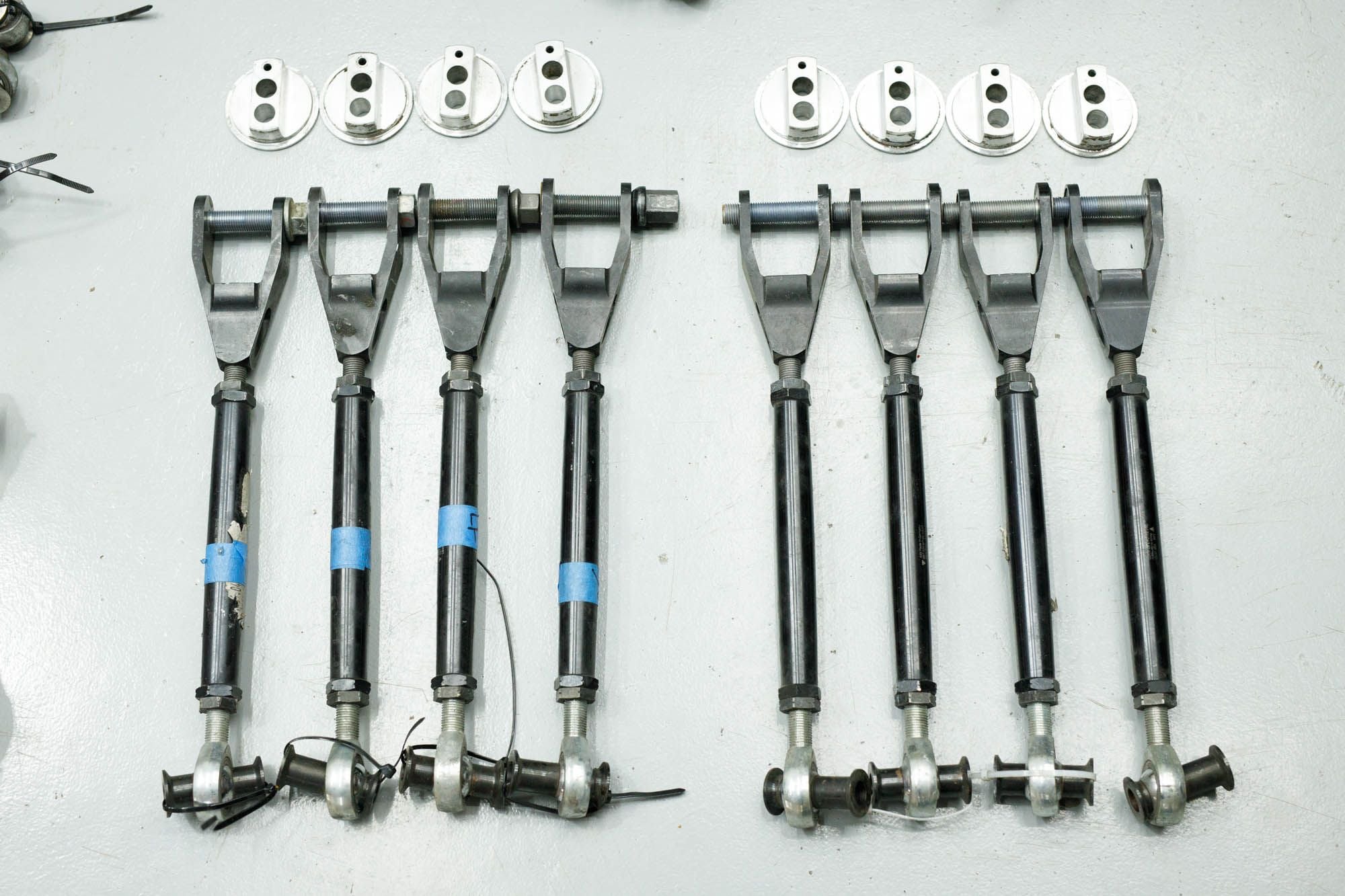 2011 Porsche GT3 - OEM Adjustable Thrust Arms w/Adjustable Caster Bushings - 2 SETS - Accessories - $600 - Charlotte, NC 28036, United States