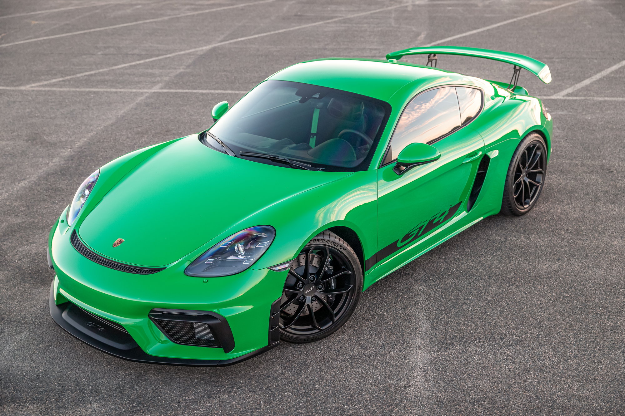 2022 Porsche 718 - 2022 718 Cayman GT4 - Python Green, Manual, Buckets, Full Body PPF, Akrapovic & More - Used - VIN WP0AC2A82NS275103 - 1,802 Miles - 6 cyl - 2WD - Manual - Coupe - Other - Sacramento, CA 95742, United States