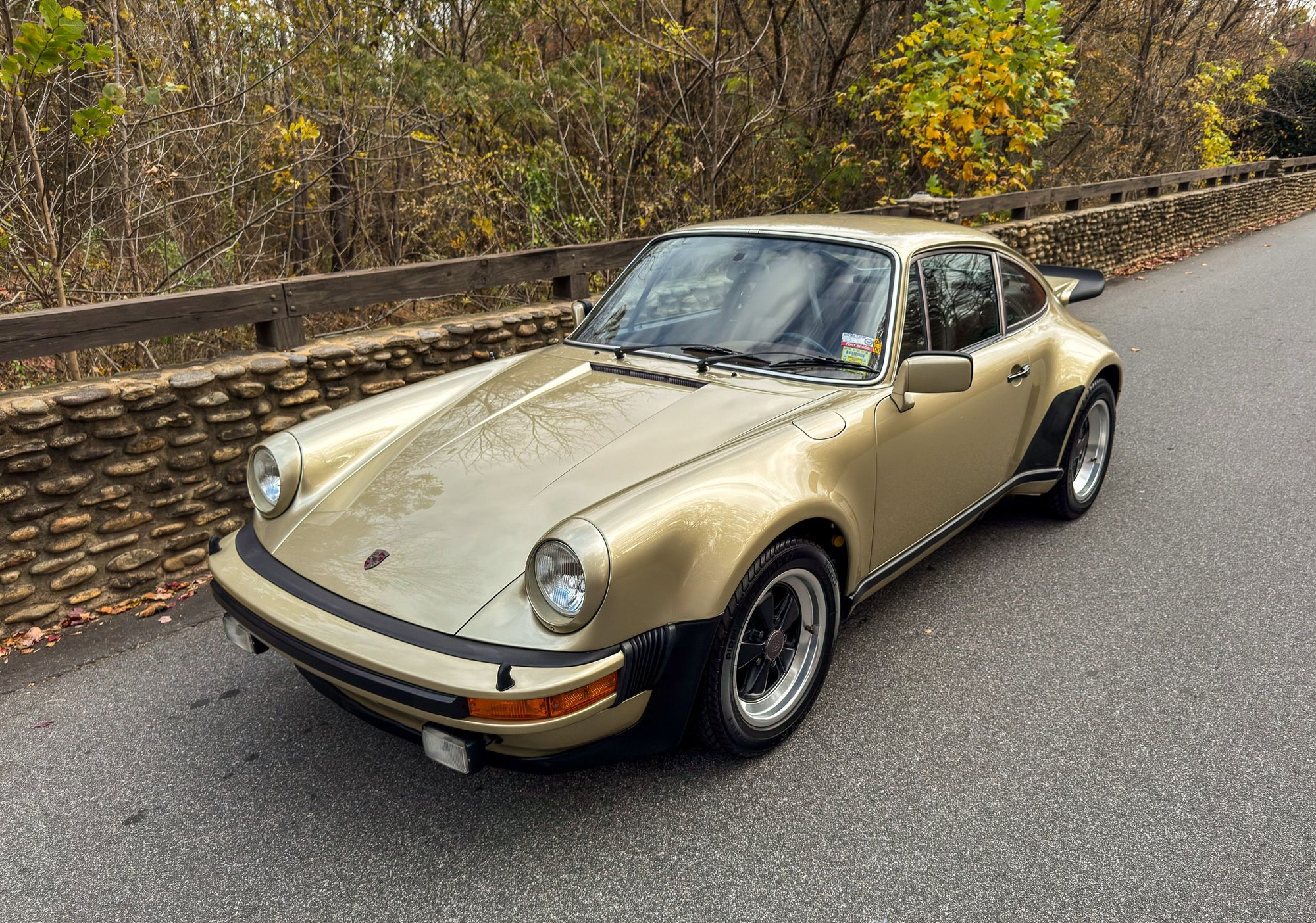 1977 Porsche 911 - 1977 930 Carrera Turbo in Platinum Metallic over Brown Leather - Used - VIN 9307800191 - 54,393 Miles - 6 cyl - 2WD - Manual - Coupe - Gold - Huntersville, NC 28078, United States