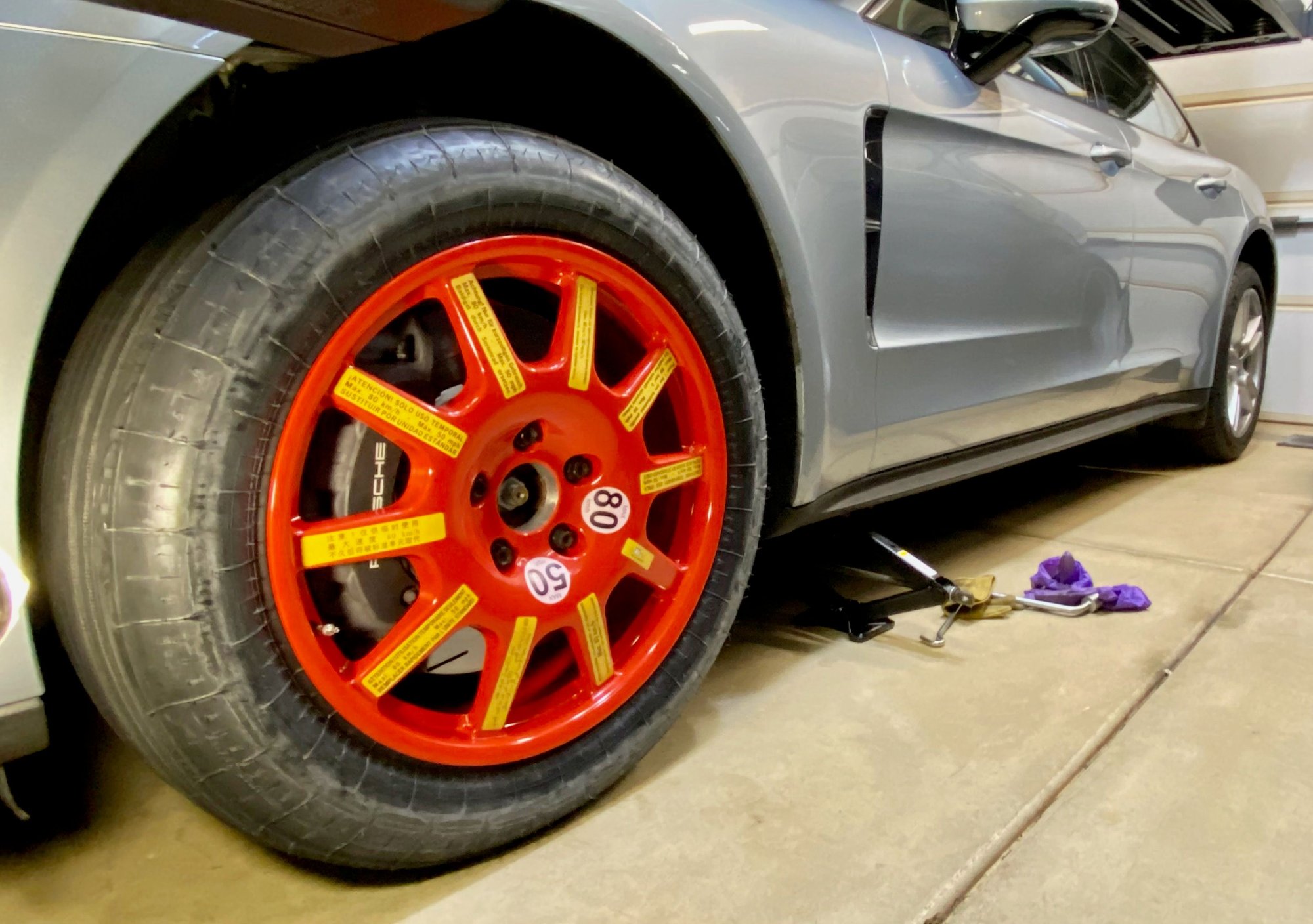 Panamera 971 spare tire kit alternative Rennlist Porsche Discussion