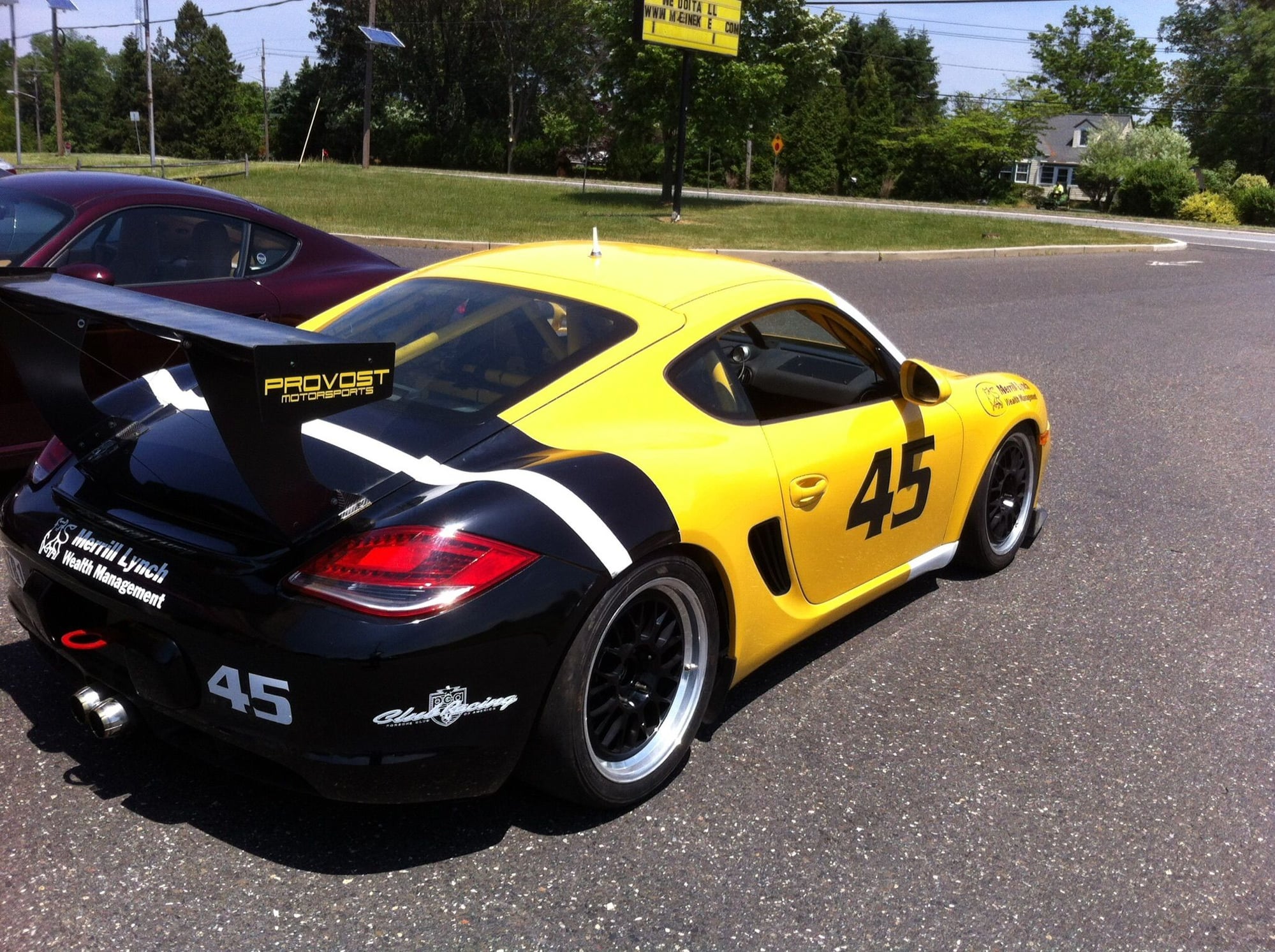 2009 Porsche Cayman - Cayman S Grand Am Conti Race Car For SALE - Used - VIN WP0AB29899U780489 - 9,875 Miles - 6 cyl - 2WD - Manual - Coupe - Yellow - Newtown, PA 18940, United States