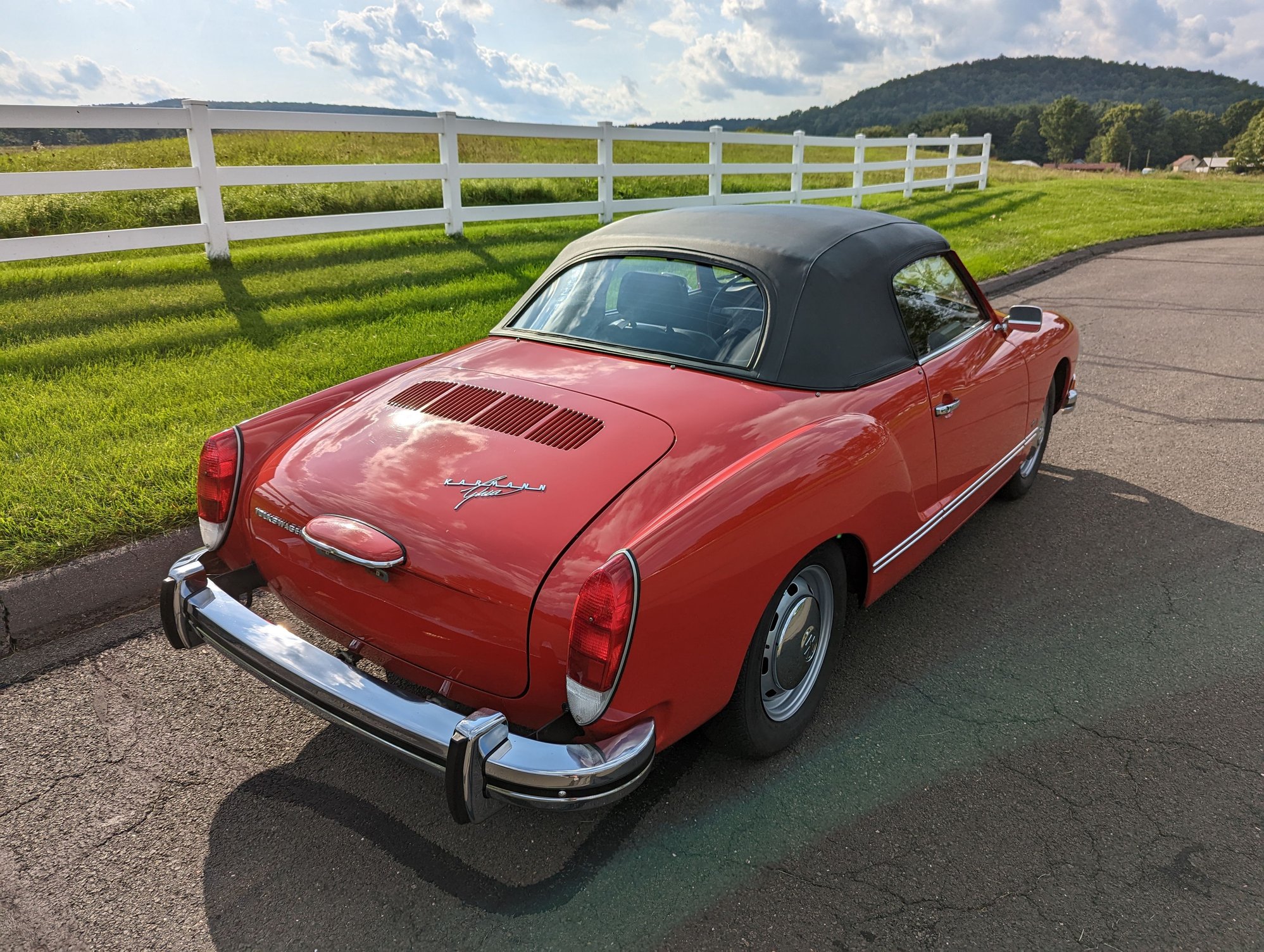 1974 Volkswagen Karmann Ghia - 1974 Volkswagen Karmann Ghia - Original, Unrestored, 39k Miles - Used - VIN 1442668038 - 39,200 Miles - 4 cyl - 2WD - Manual - Convertible - Red - Simsbury, CT 06070, United States