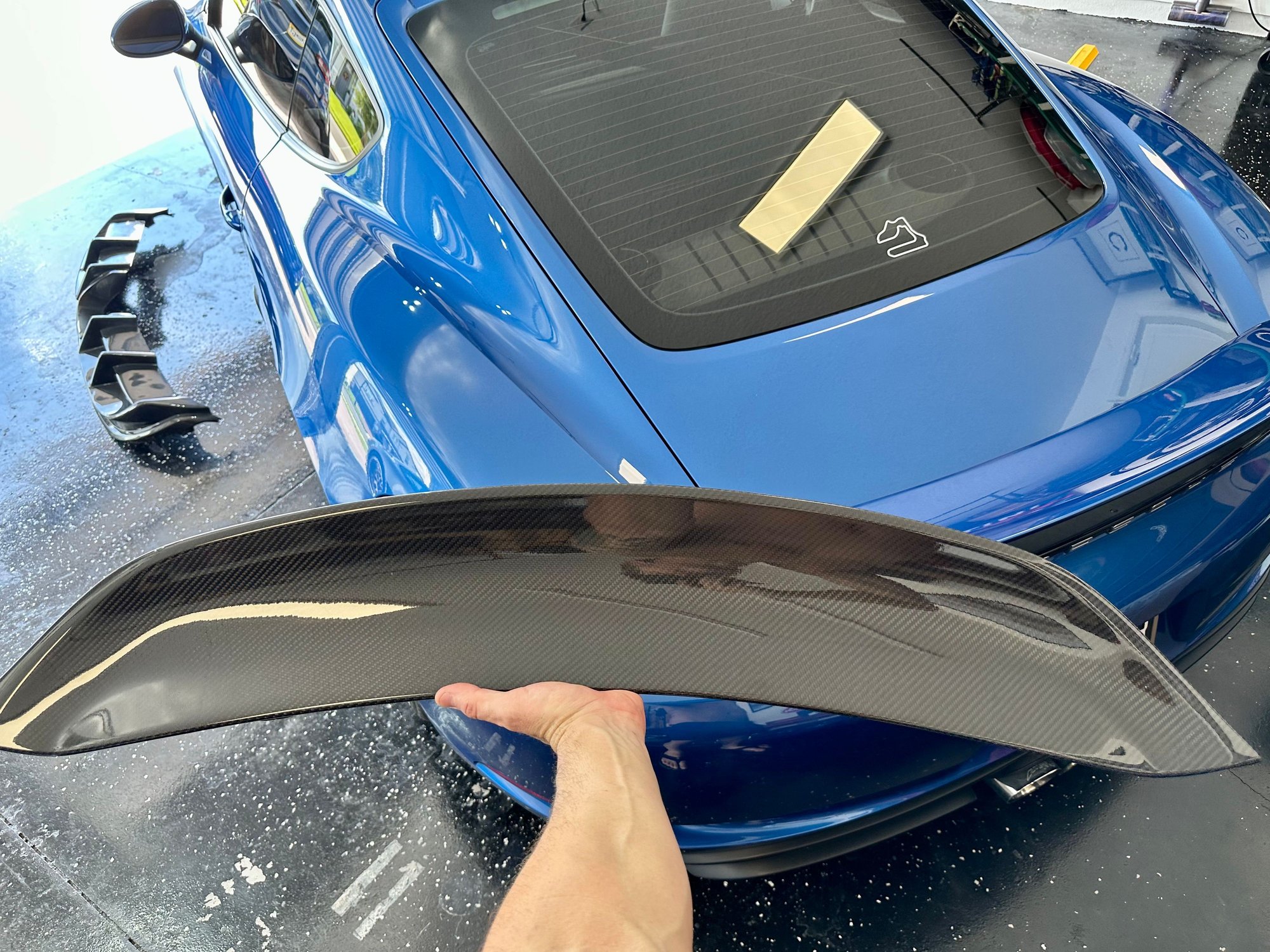 Exterior Body Parts - FS: TWL Carbon Fiber Diffuser and duck bill, GMG Rollcage, BBS CH-R Wheels & tires - Used - 2013 to 2022 Porsche 718 Boxster - 2013 to 2022 Porsche 718 Cayman - Orlando, FL 34787, United States