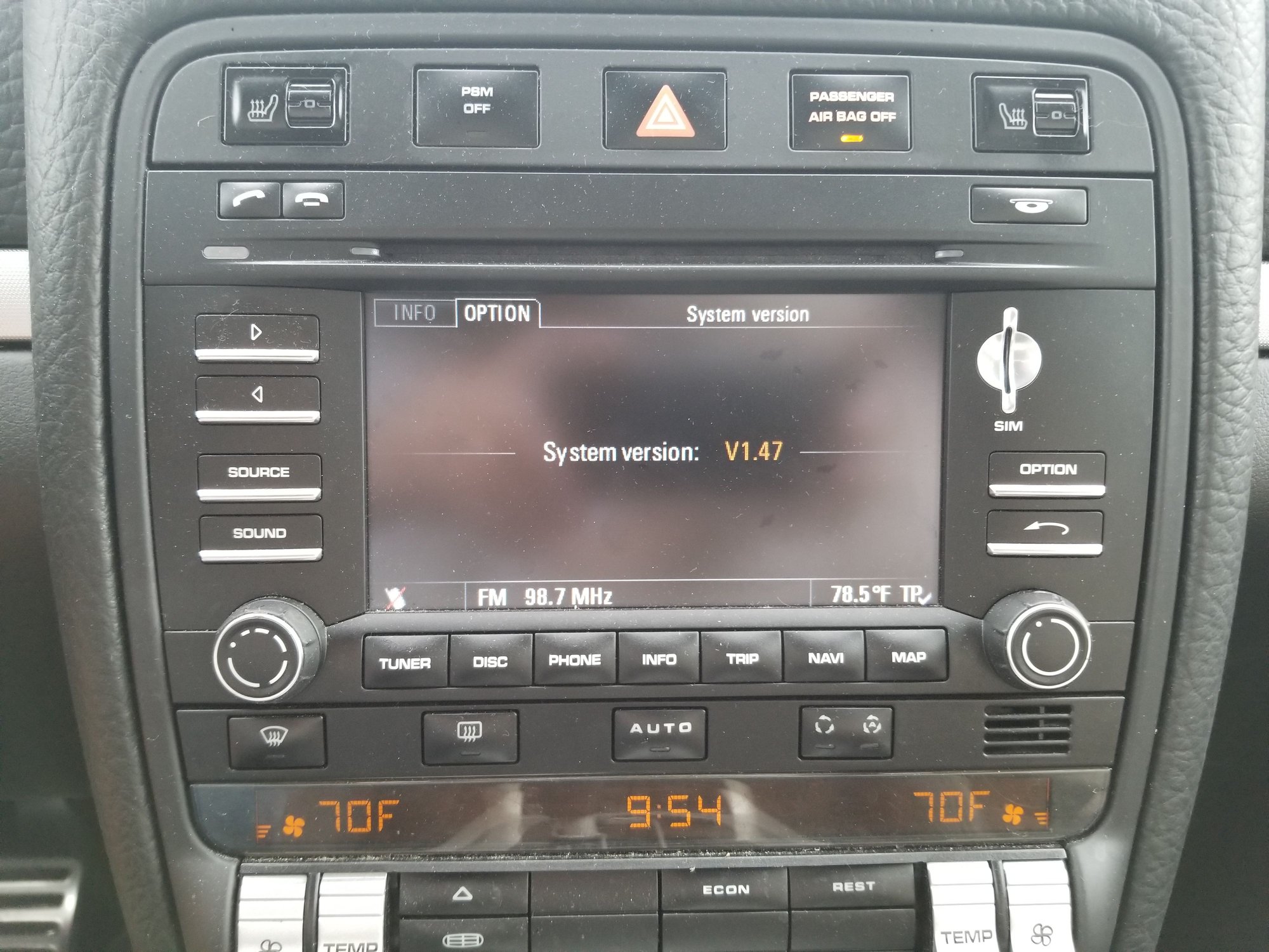 PCM 3.0 Nav/Radio pulled working from my 2010 Cayenne Rennlist