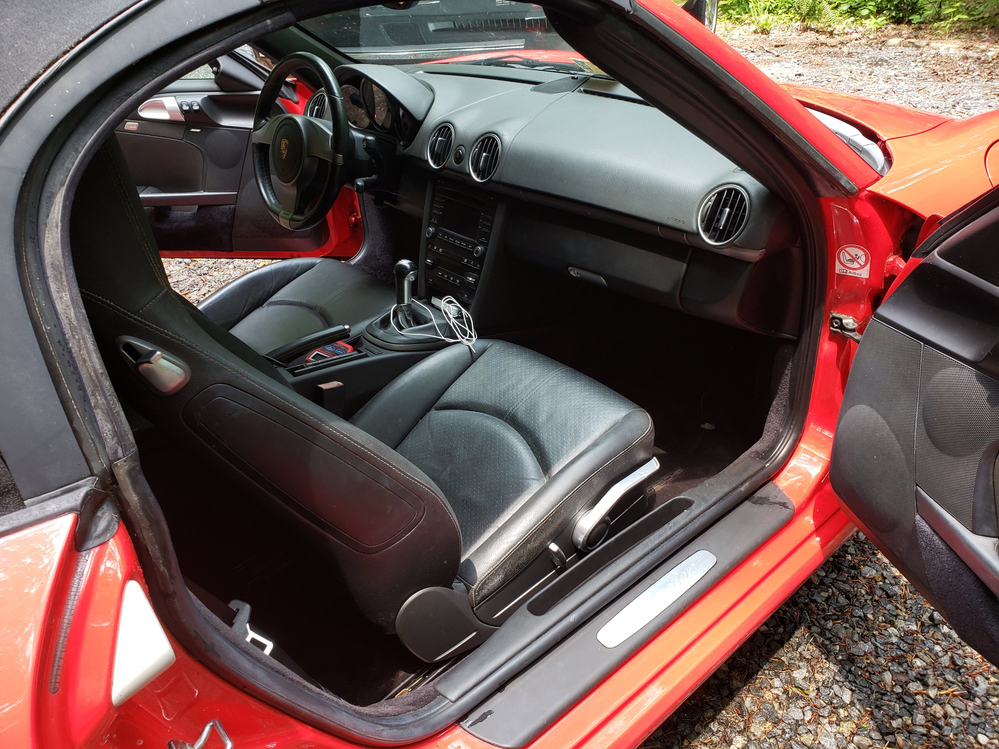 2010 Porsche Boxster - 2010 Red Boxster Just Serviced - Needs Cleanup - Make Offer - Used - VIN WP0CA2A85AS710298 - 105,000 Miles - 6 cyl - 2WD - Manual - Convertible - Red - Fredericksburg, VA 23024, United States