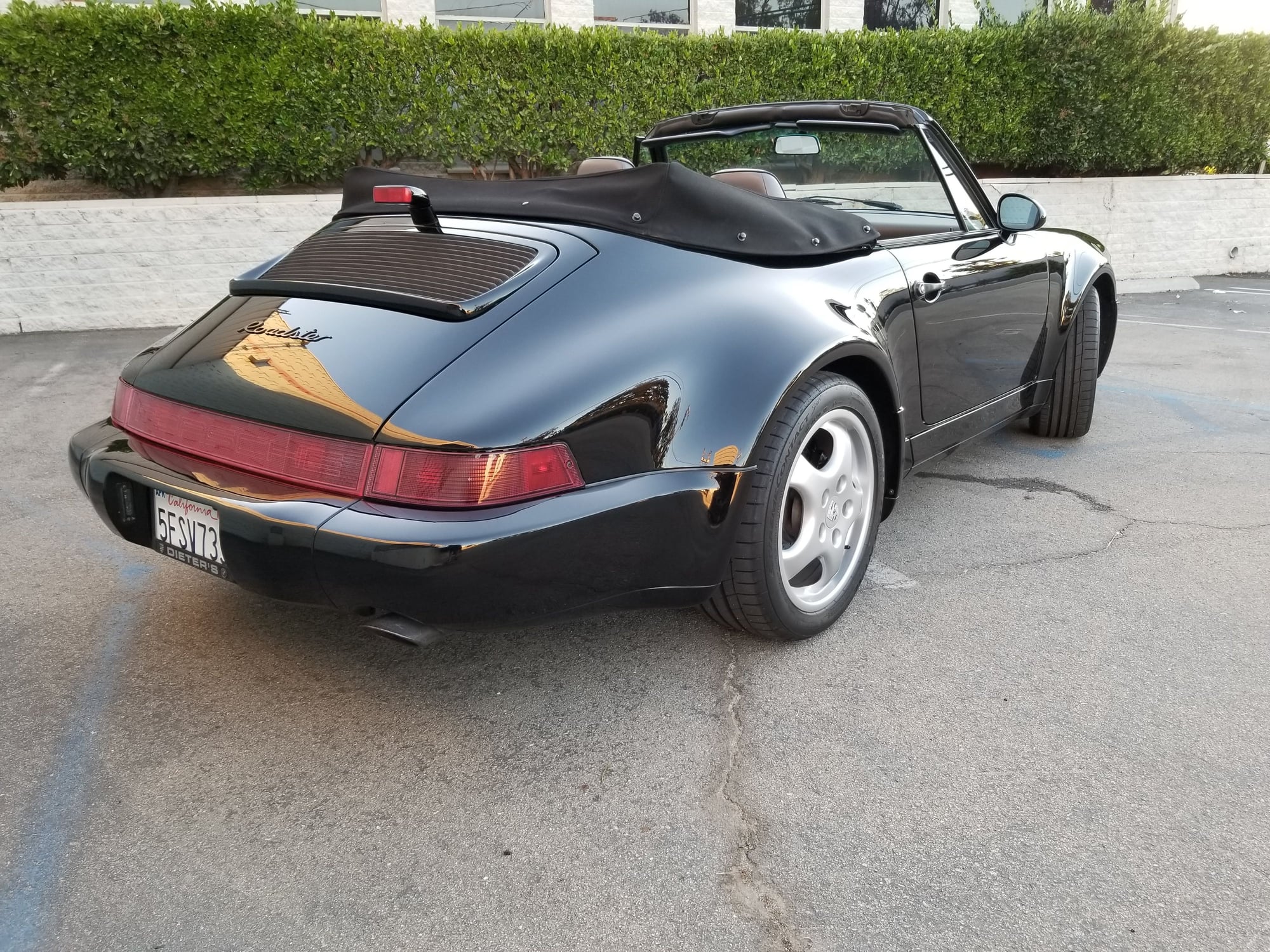 1992 Porsche 911 - 1992 Porsche America Roadster ***1 of 250 built*** - Used - VIN WP0CB2964NS460560 - 55,300 Miles - 6 cyl - 2WD - Manual - Convertible - Black - Escondido, CA 92029, United States