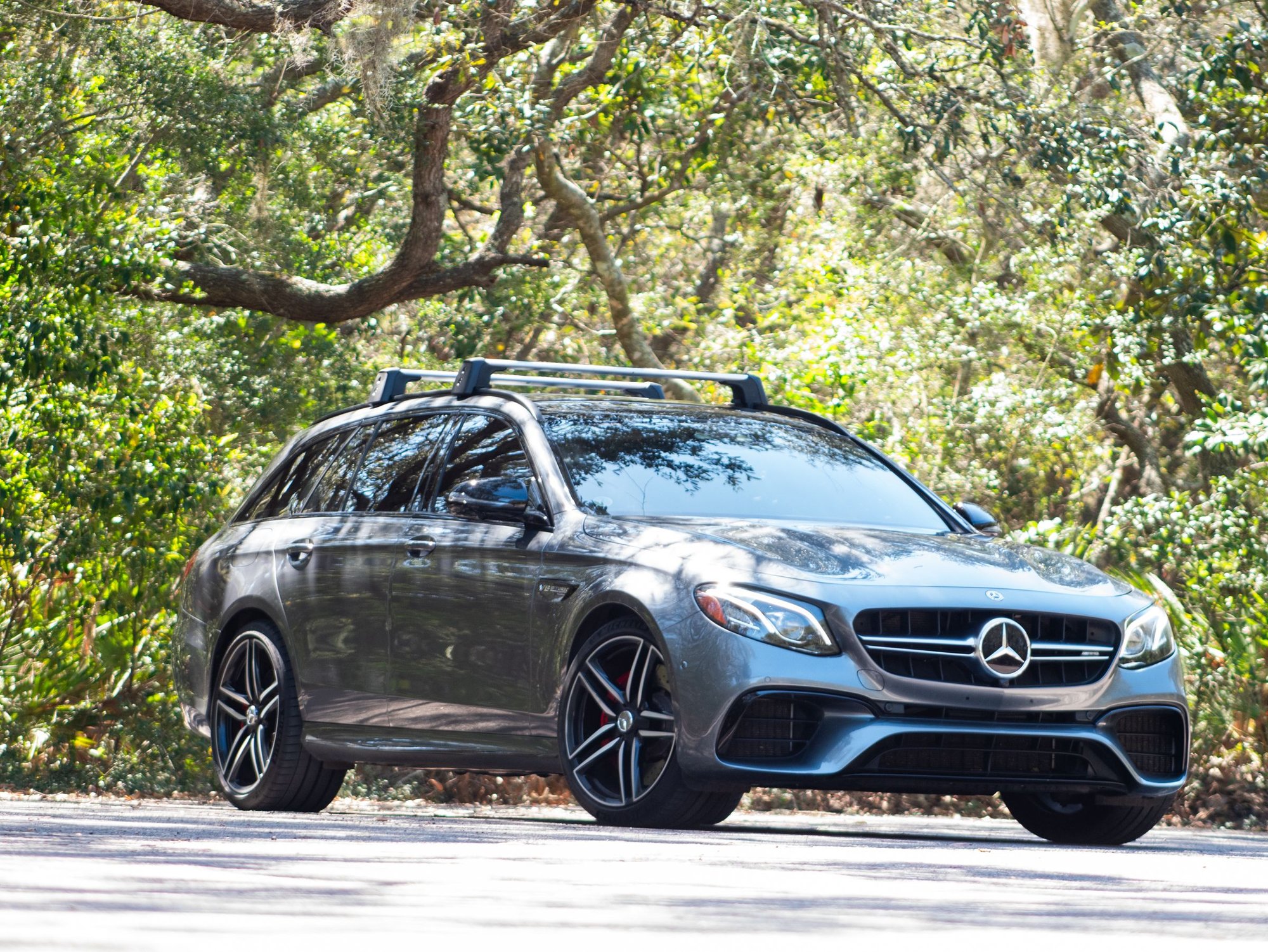 2019 Mercedes-Benz E63 AMG S - 2019 Mercedes-Benz AMG E63 S Estate - 41K Miles - Used - VIN WDDZH8KB6KA665517 - 41,090 Miles - 8 cyl - AWD - Automatic - Wagon - Gray - St. Augustine, FL 32084, United States
