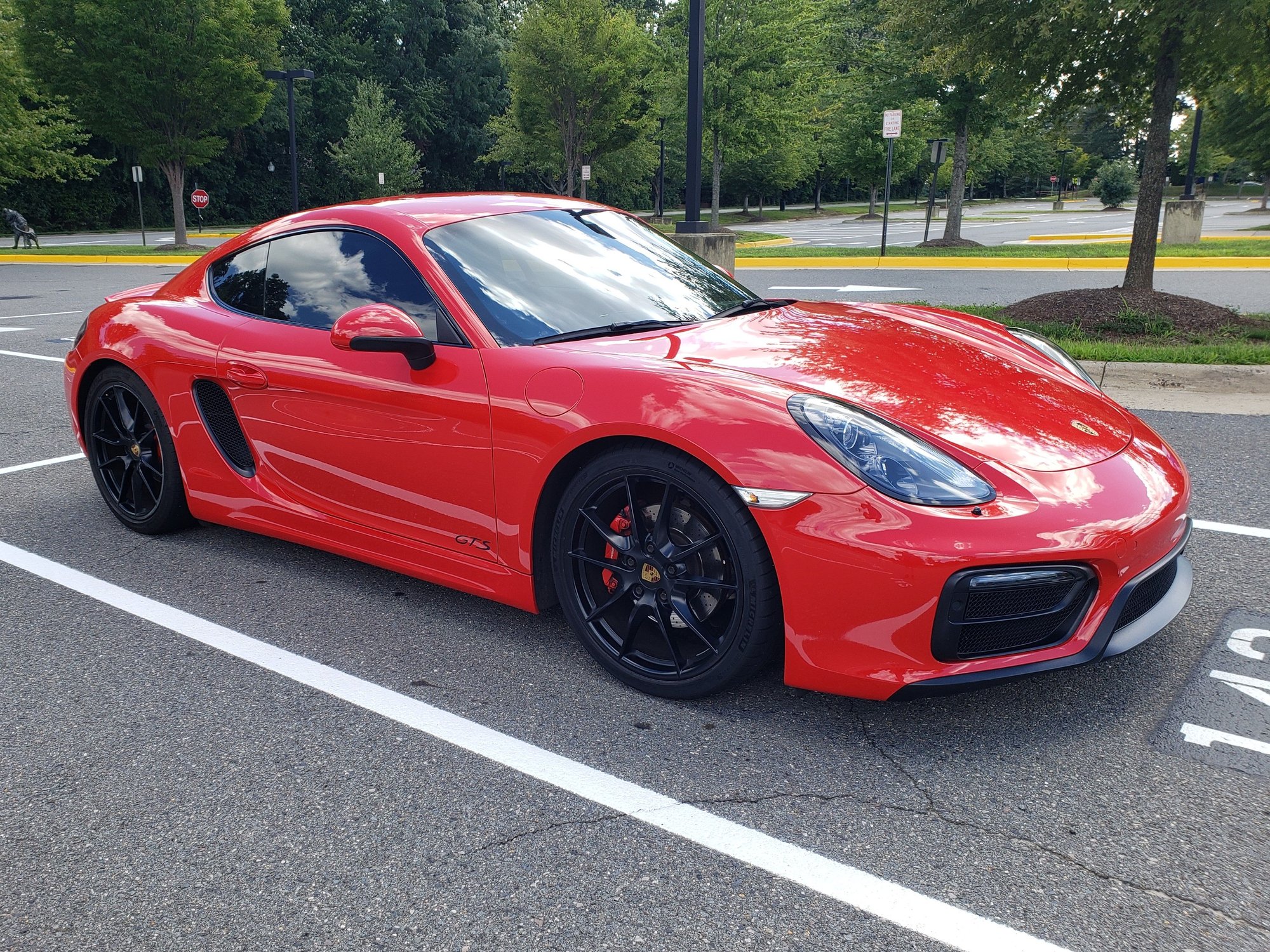 2015 Porsche Cayman - 2015 Porsche Cayman GTS Guards Red 6MT CPO - Used - VIN WP0AB2A81FK184313 - 34,900 Miles - 6 cyl - 2WD - Manual - Coupe - Red - Fairfax, VA 22031, United States