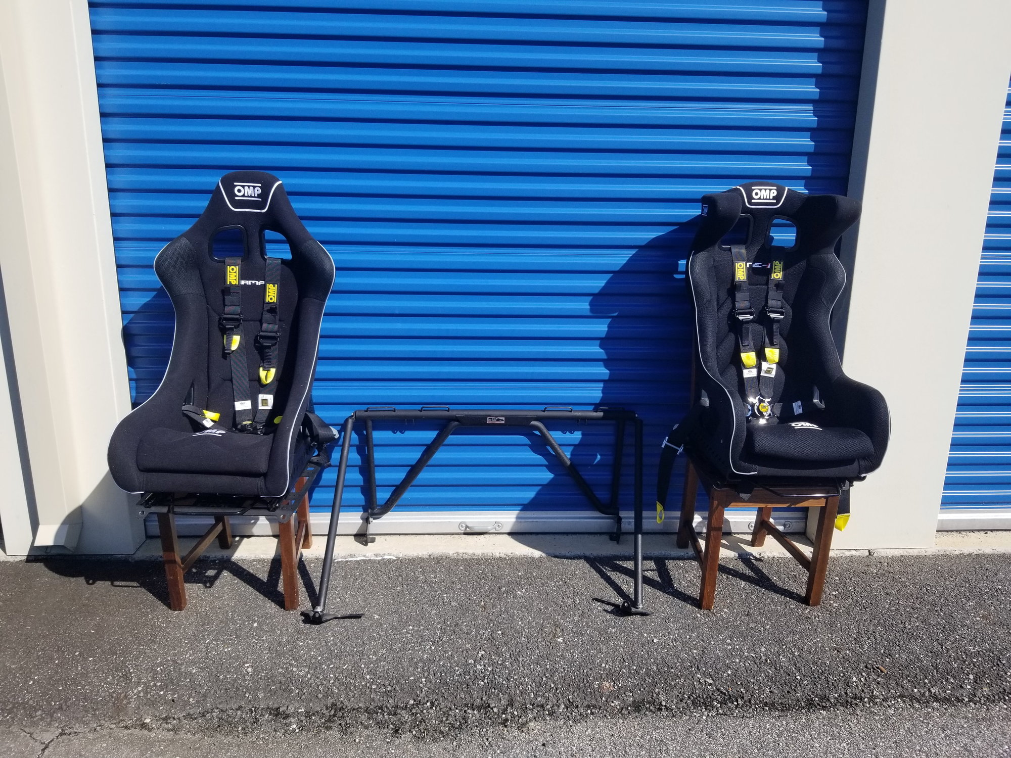 Brand New OMP HTE-R containment racing seat + OMP CHAMP-R