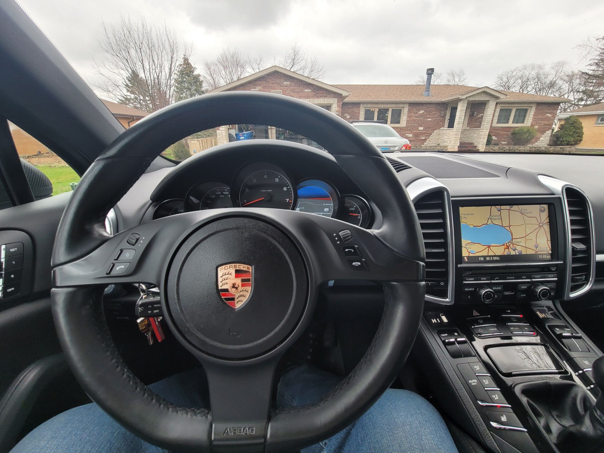 2011 Porsche Cayenne - For sale truly unique  Porsche cayenne with 6 speed manual trans with overdrive - Used - VIN WP1AA2A22BLA01955 - 82,528 Miles - 6 cyl - AWD - Manual - SUV - Black - Itasca, IL 60143, United States