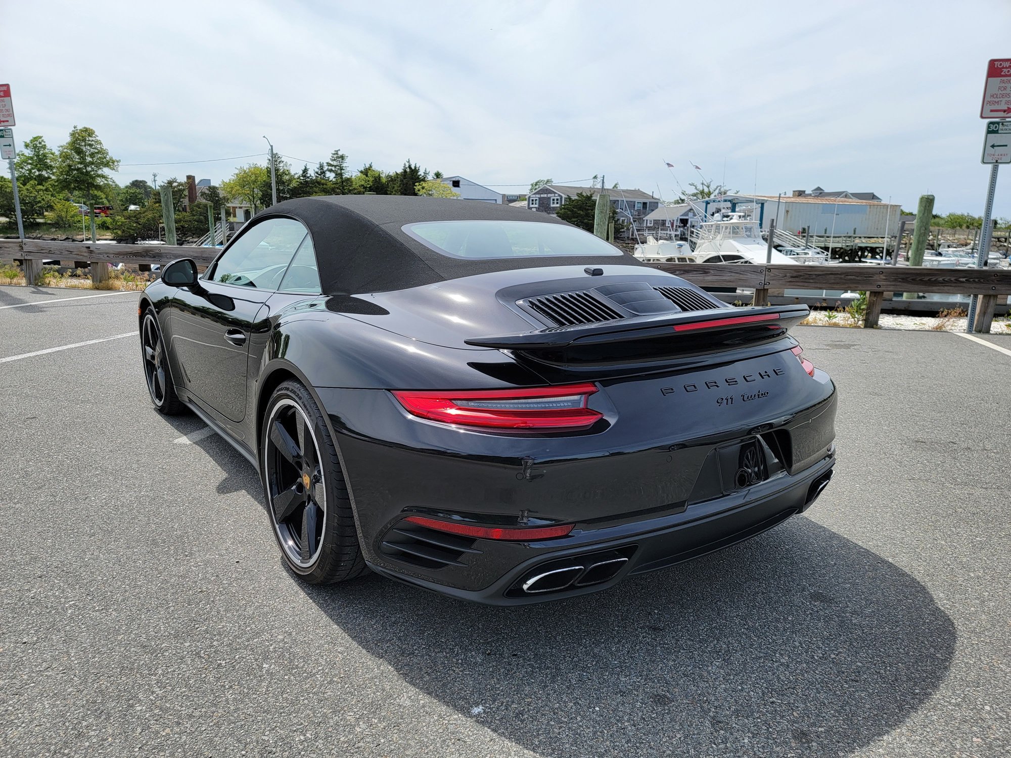 2019 Porsche 911 - 2019 911 Turbo Cabriolet - Used - VIN WP0CD2A97KS144193 - 7,460 Miles - 6 cyl - AWD - Automatic - Convertible - Black - Hyannis, MA 02601, United States