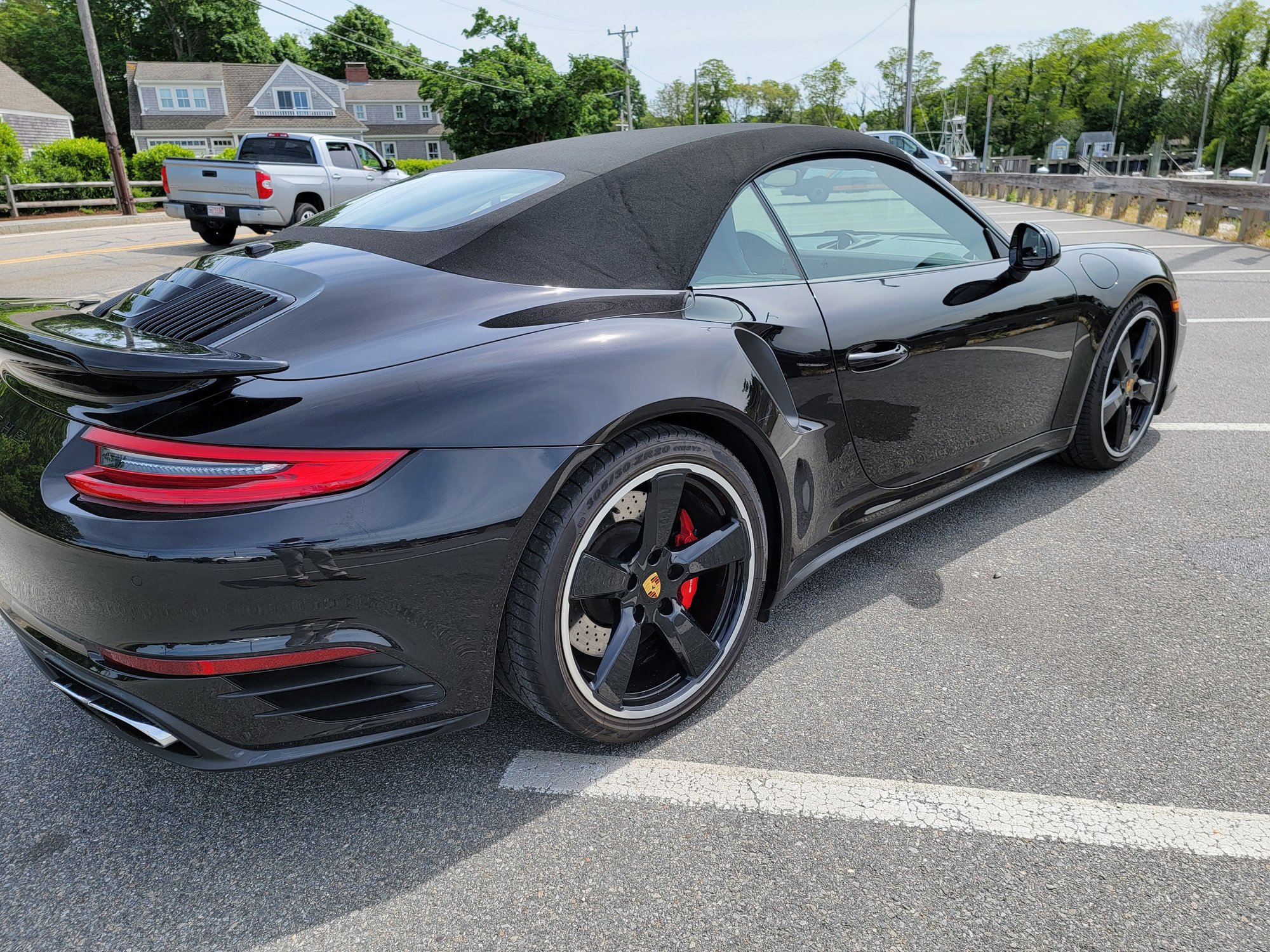 2019 Porsche 911 - 2019 911 Turbo Cabriolet - Used - VIN WP0CD2A97KS144193 - 7,460 Miles - 6 cyl - AWD - Automatic - Convertible - Black - Hyannis, MA 02601, United States