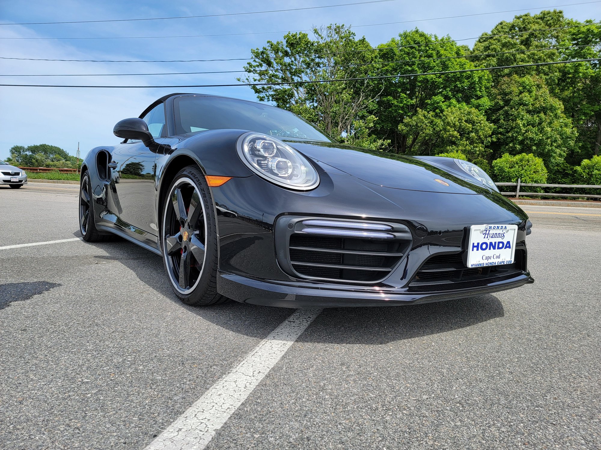 2019 Porsche 911 - 2019 911 Turbo Cabriolet - Used - VIN WP0CD2A97KS144193 - 7,460 Miles - 6 cyl - AWD - Automatic - Convertible - Black - Hyannis, MA 02601, United States