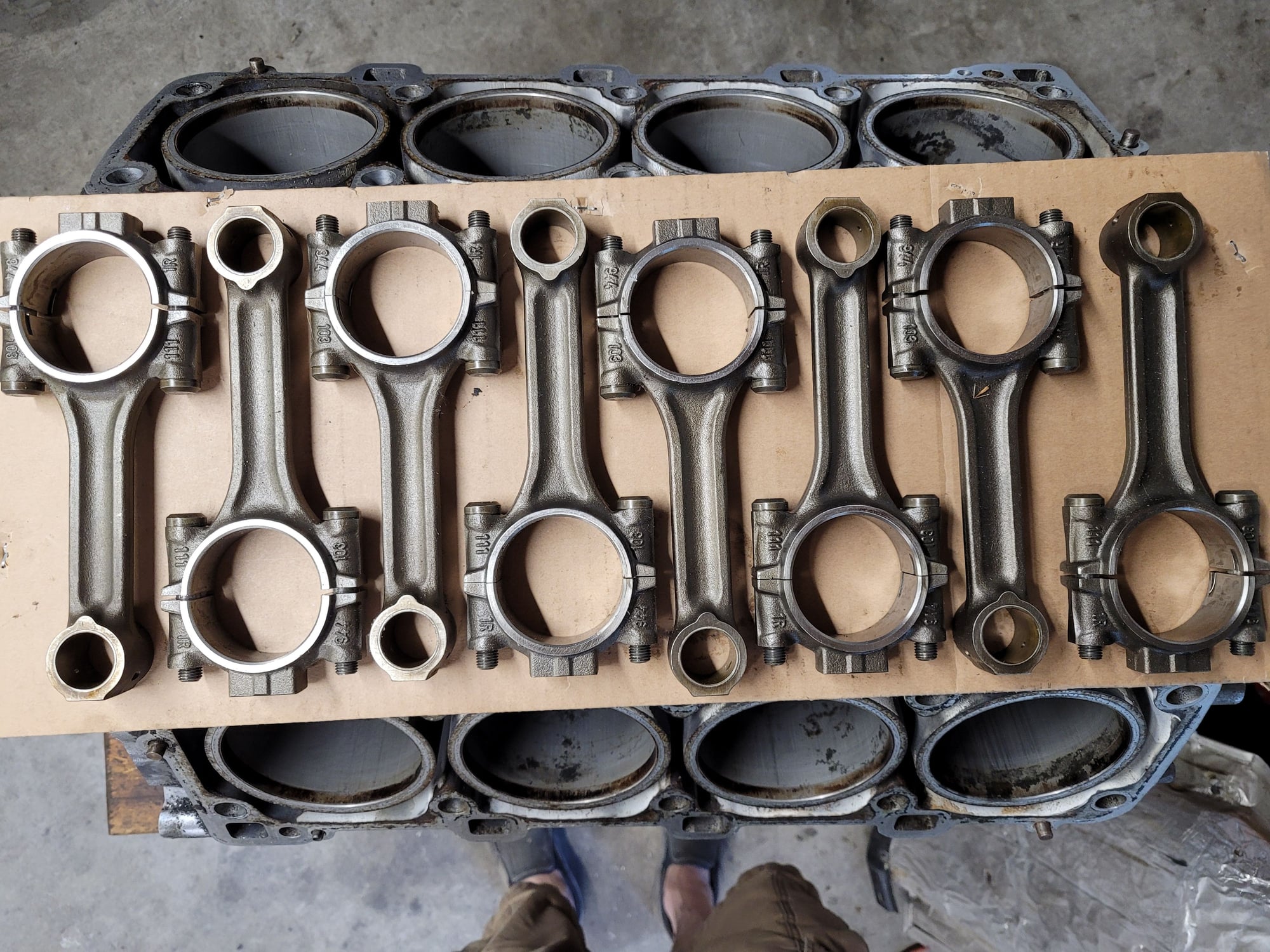 Engine - Internals - Porsche GTS Connecting Rods - R1 - Used - 1993 to 1995 Porsche 928 - Roswell, GA 30037, United States