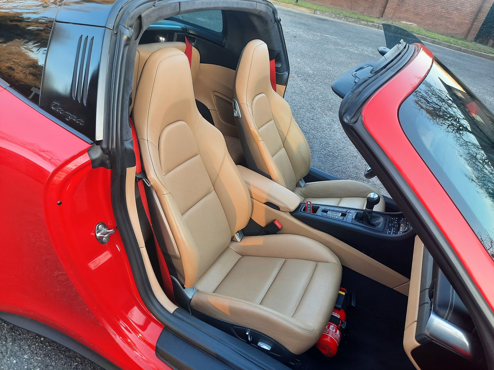 2018 Porsche 911 - check out my Targa GTS manual on BaT! - Used - VIN WP0BB2A90JS134332 - 37,500 Miles - 6 cyl - AWD - Manual - Convertible - Red - Savannah, GA 31405, United States