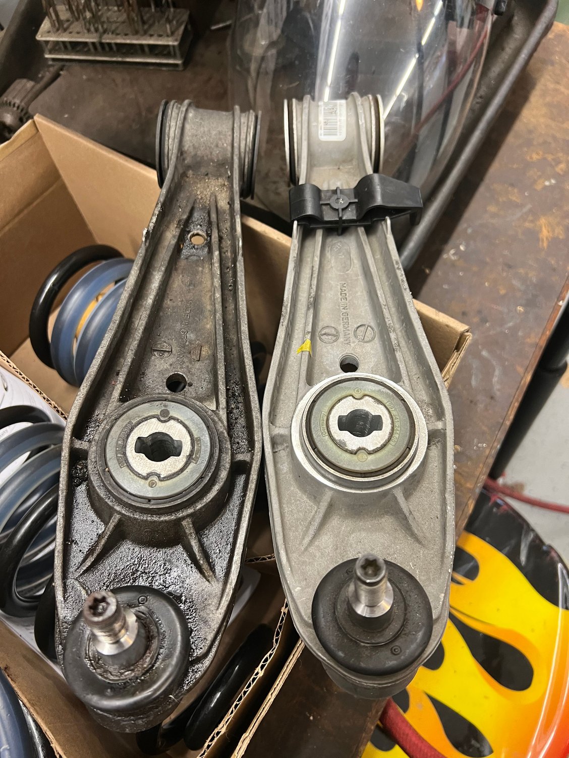 991.341.341.01 rear control arms. Will these fit my 997.1 Rennlist