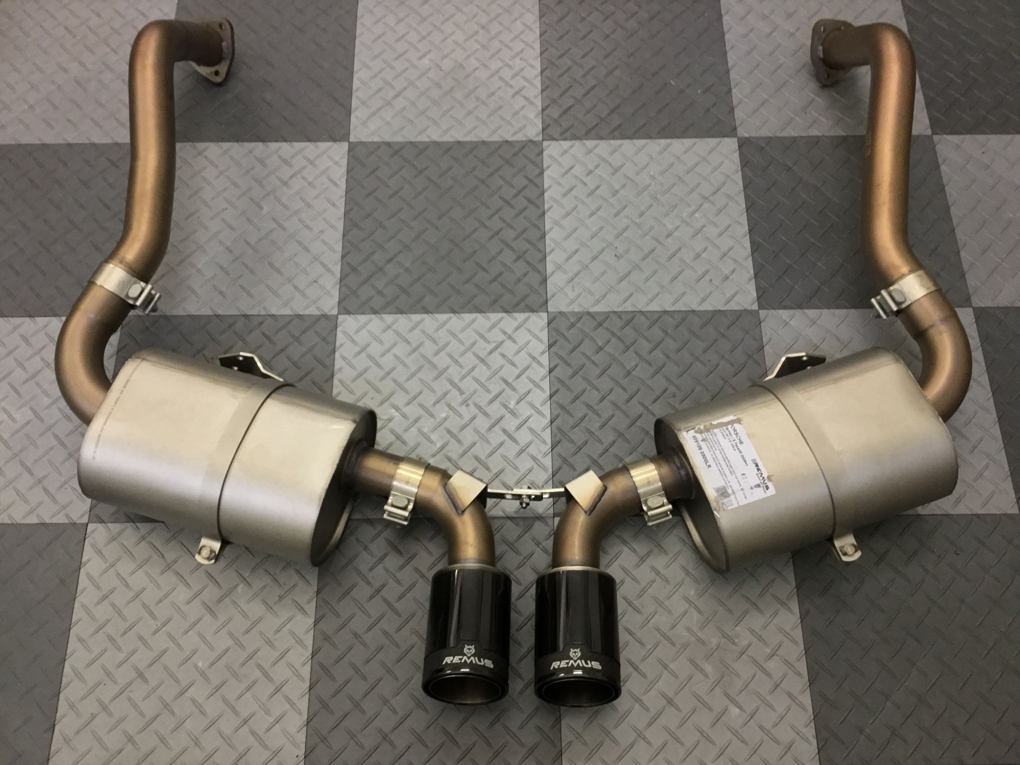 Engine - Exhaust - Remus Exhaust for 987.2 Cayman, Cayman S/R - Used - 2009 to 2012 Porsche Cayman - Lockport, NY 14094, United States
