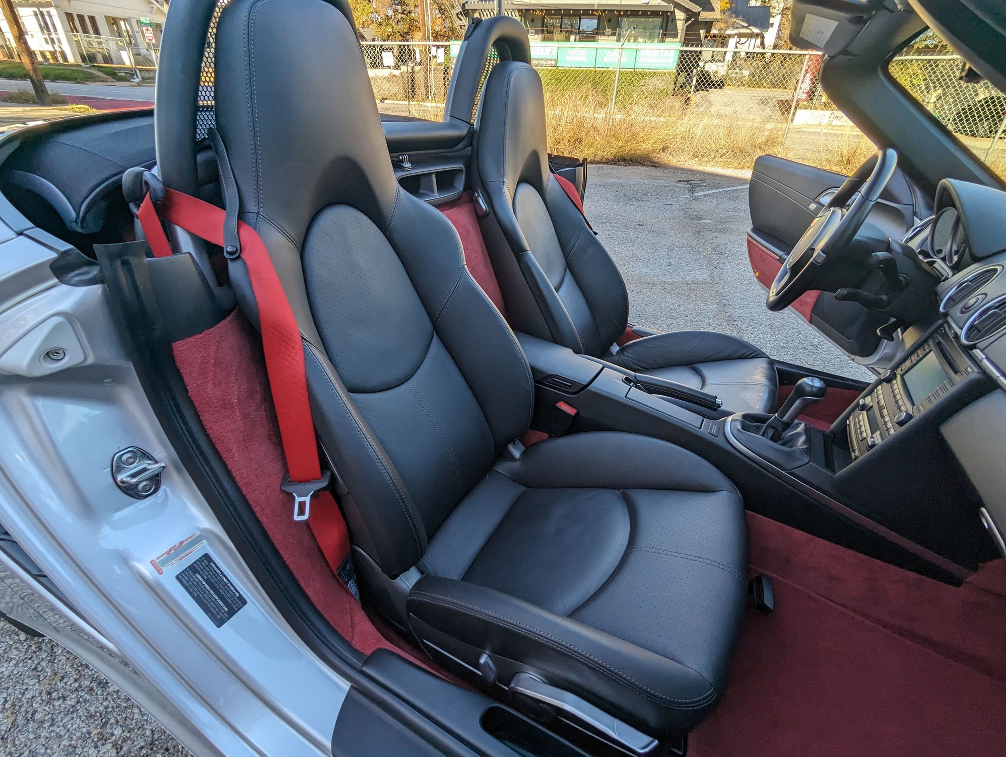 2010 Porsche Boxster - FS: 2010 987.2 Boxster S - Silver on Red - Used - VIN WP0CB2A86AU730383 - 23,970 Miles - 6 cyl - 2WD - Manual - Convertible - Silver - Austin, TX 78750, United States
