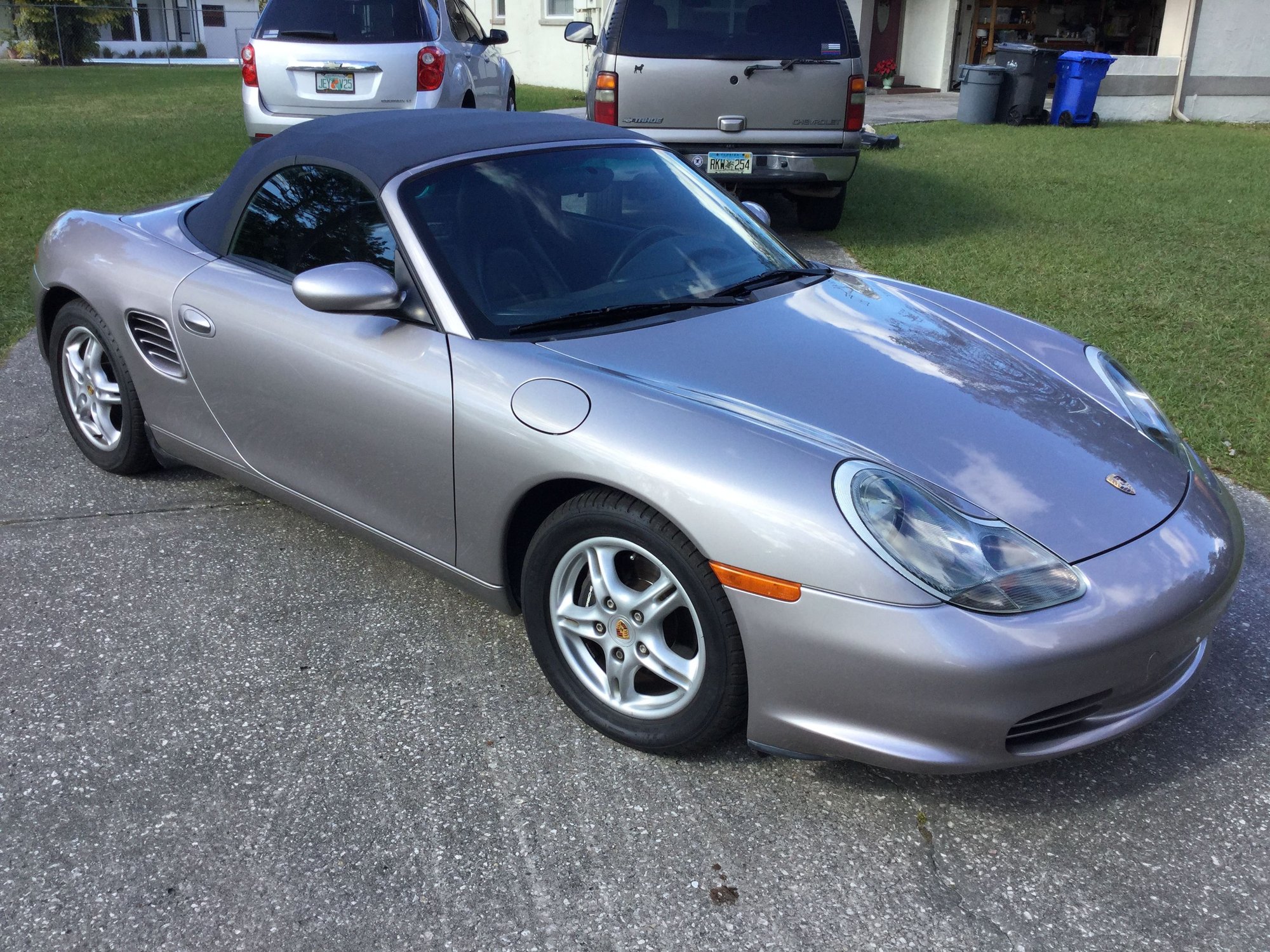 2003 Porsche Boxster - 2003 Boxster 5sp manual Meridian metallic - Used - VIN WP0CA29803U623999 - 76,305 Miles - 6 cyl - 2WD - Manual - Convertible - Silver - Tampa, FL 33624, United States