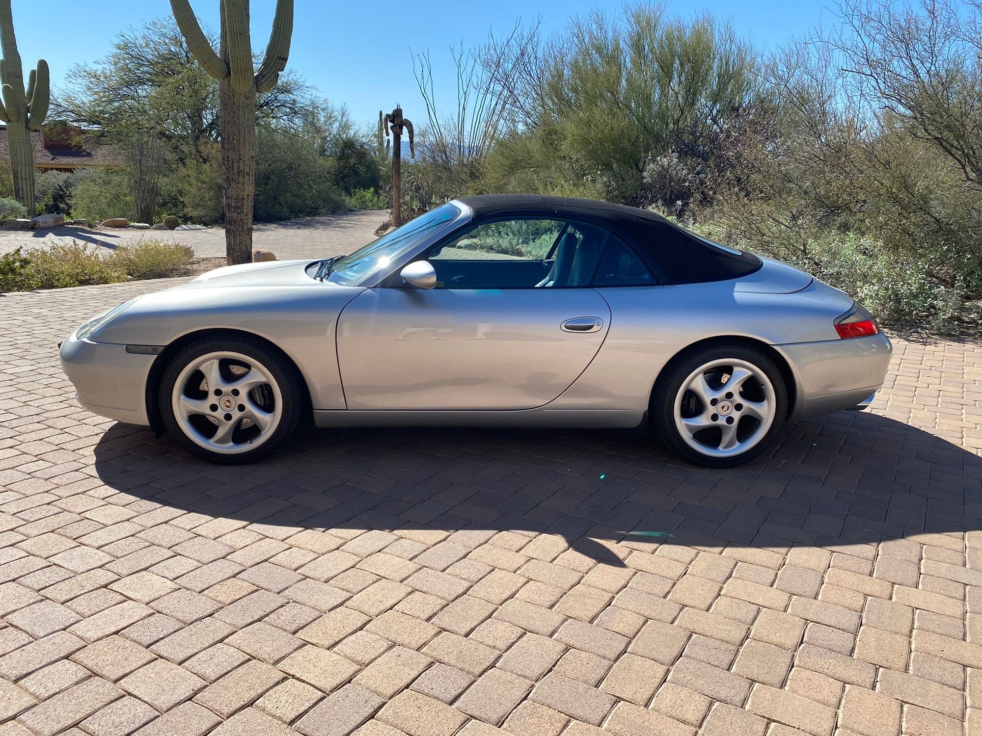 1999 Porsche 911 - 1999 911 996 C2 Cabriolet - Used - VIN WP0CA299XXS653263 - 90,000 Miles - 6 cyl - 2WD - Manual - Convertible - Silver - Tucson, AZ 85718, United States