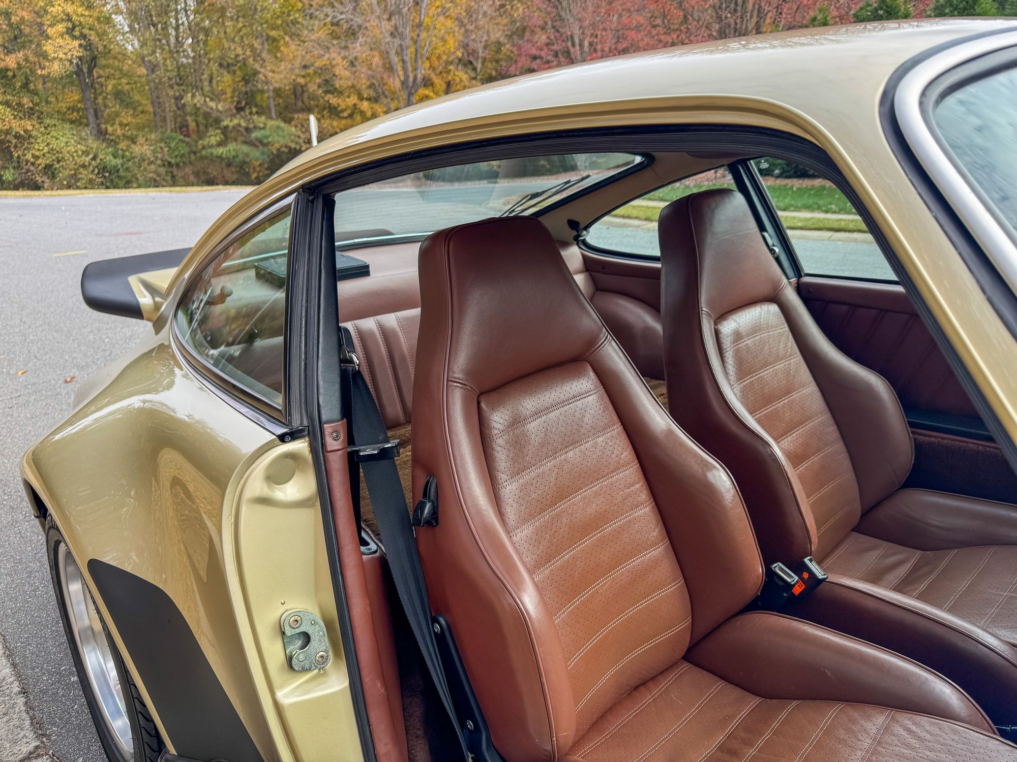 1977 Porsche 911 - 1977 930 Carrera Turbo in Platinum Metallic over Brown Leather - Used - VIN 9307800191 - 54,393 Miles - 6 cyl - 2WD - Manual - Coupe - Gold - Huntersville, NC 28078, United States
