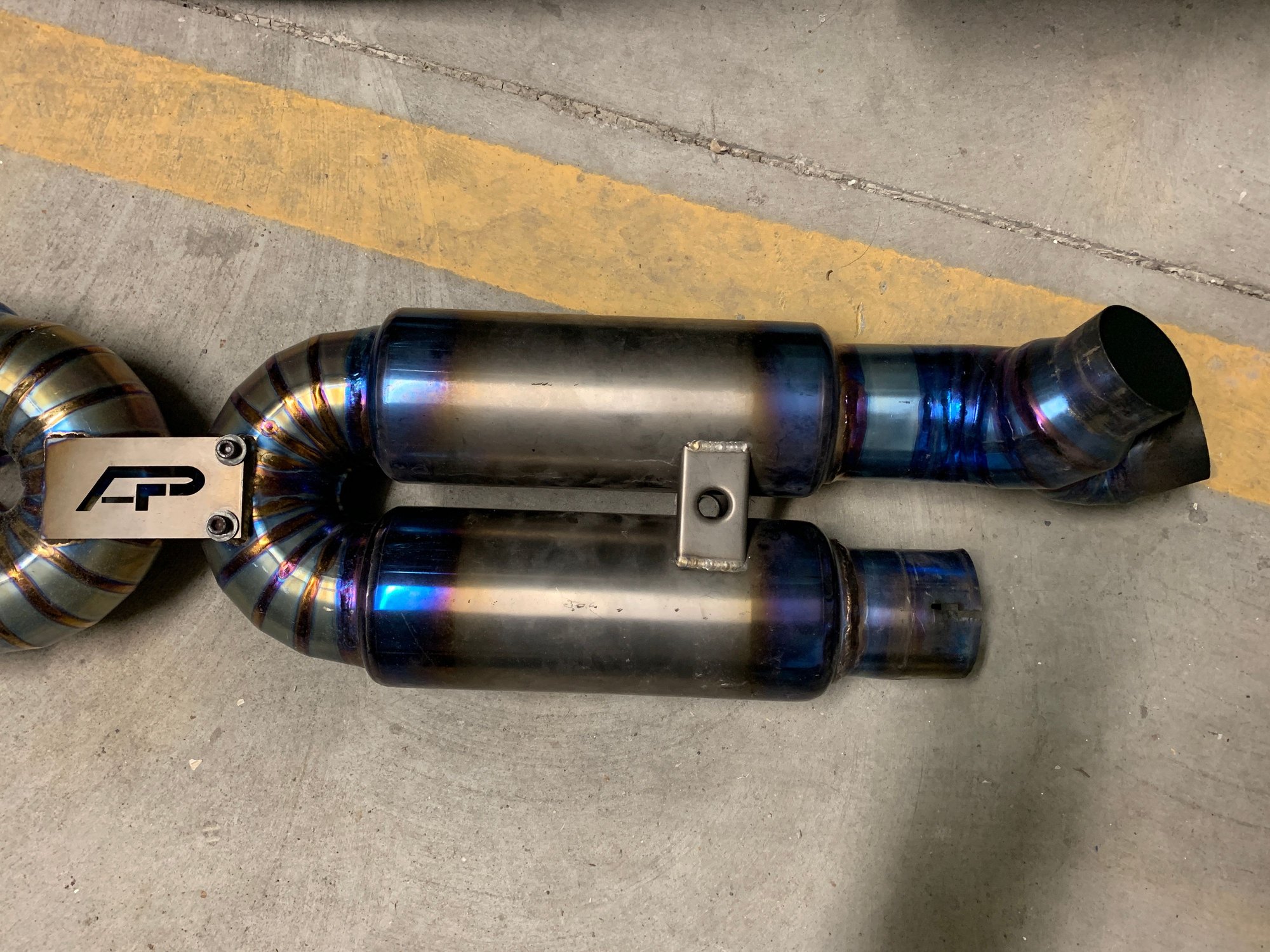 Engine - Exhaust - Agency Power Titanium 991 Turbo Exhaust - Used - 2014 to 2016 Porsche 911 - Calgary, AB T2G0T9, Canada