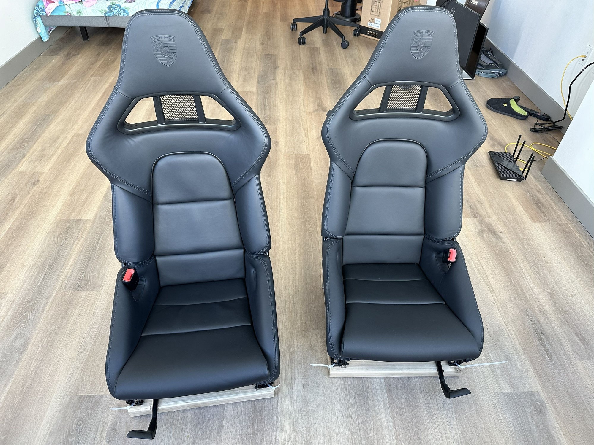 Interior/Upholstery - Porsche 991 Sports (Folding) Bucket Seats aka GT2 Seats - New - 2013 to 2025 Porsche 911 - Seattle, WA 98101, United States