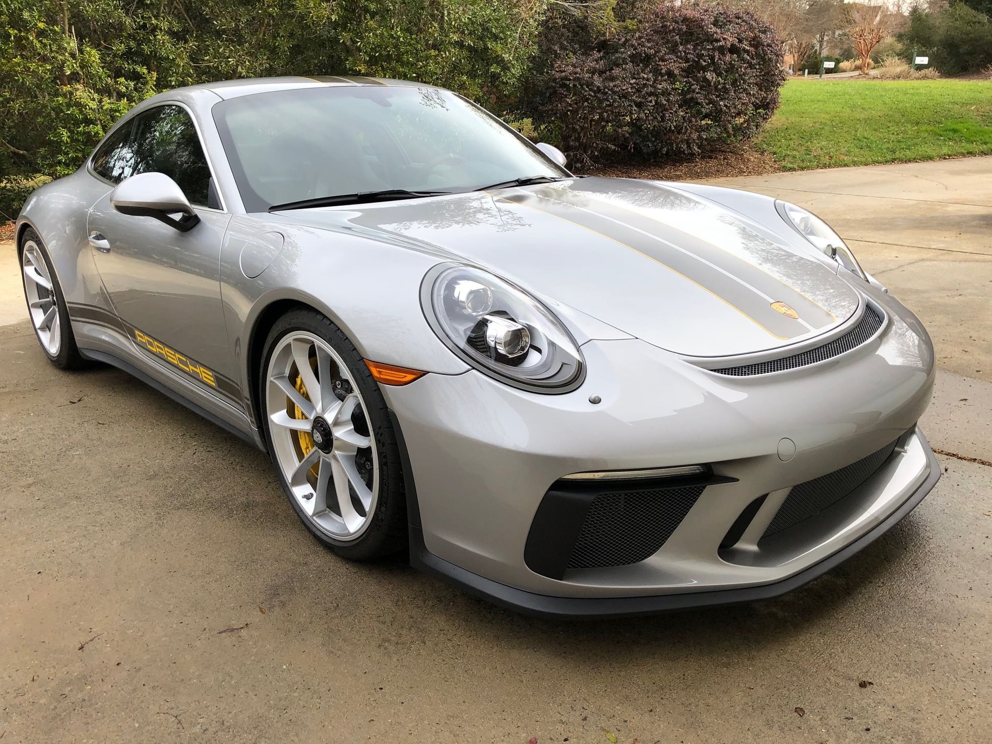 2018 Porsche GT3 - 2018 GT3 Touring - GT Silver -CPO - Used - VIN WP0AC2A95JS175547 - 1,940 Miles - Raleigh, NC 27609, United States