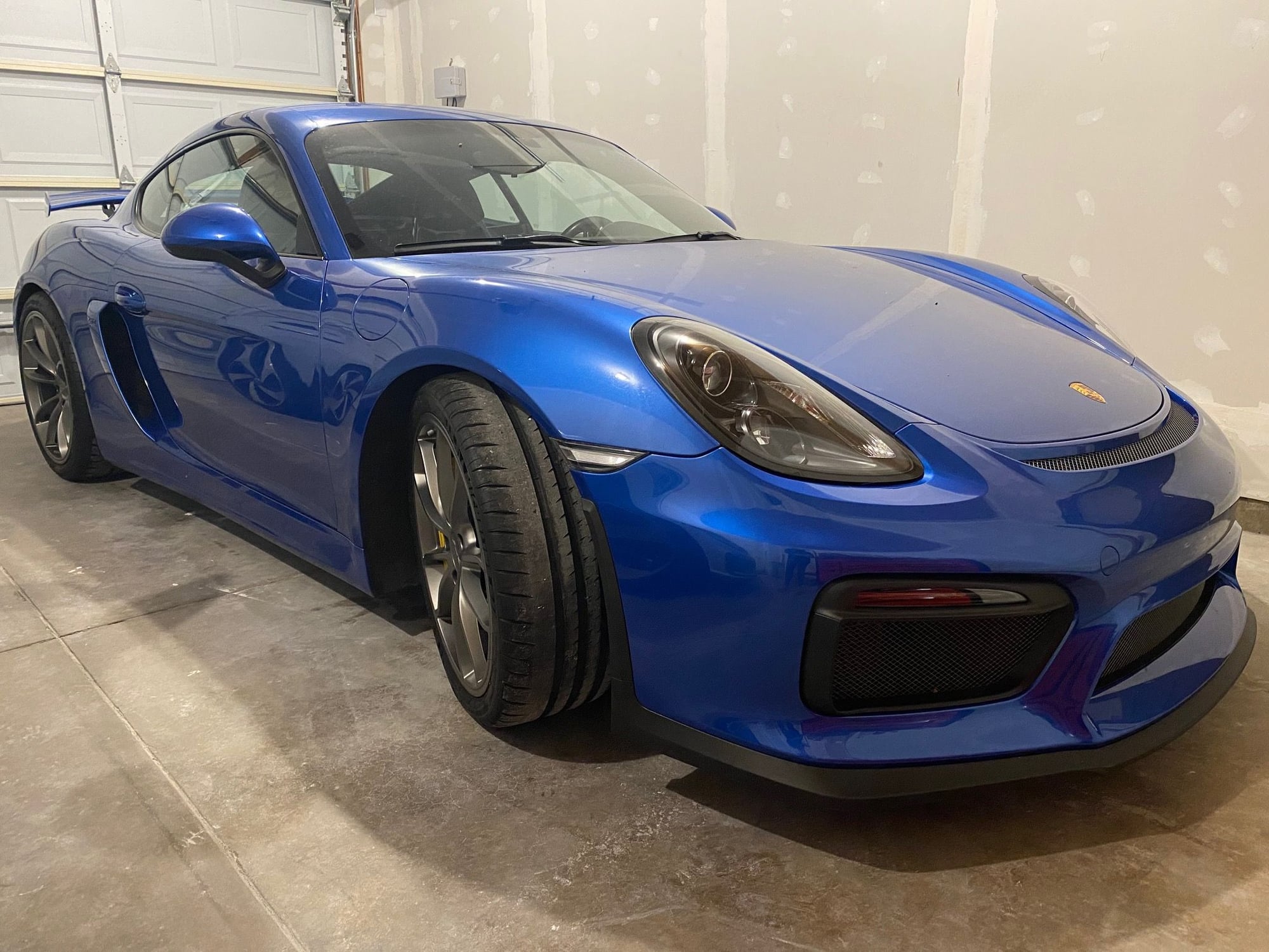 2016 Porsche Cayman GT4 - CPO 2016 Cayman GT4: Sapphire, PCCB, LWB - Used - VIN WP0AC2A87GK191409 - 9,655 Miles - 6 cyl - 2WD - Manual - Coupe - Blue - Denver, CO 80247, United States
