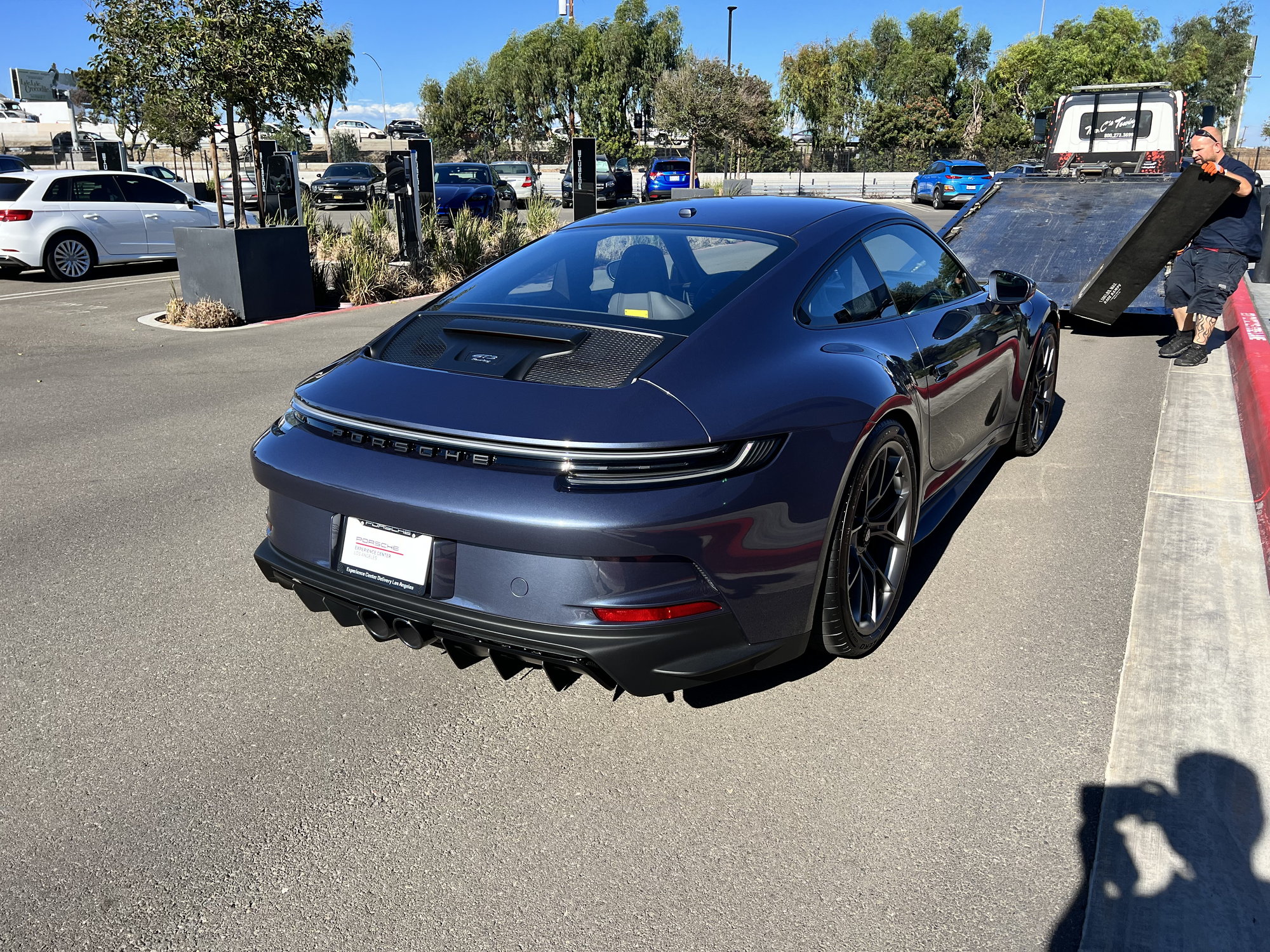 porsche gt3 touring yachting blue