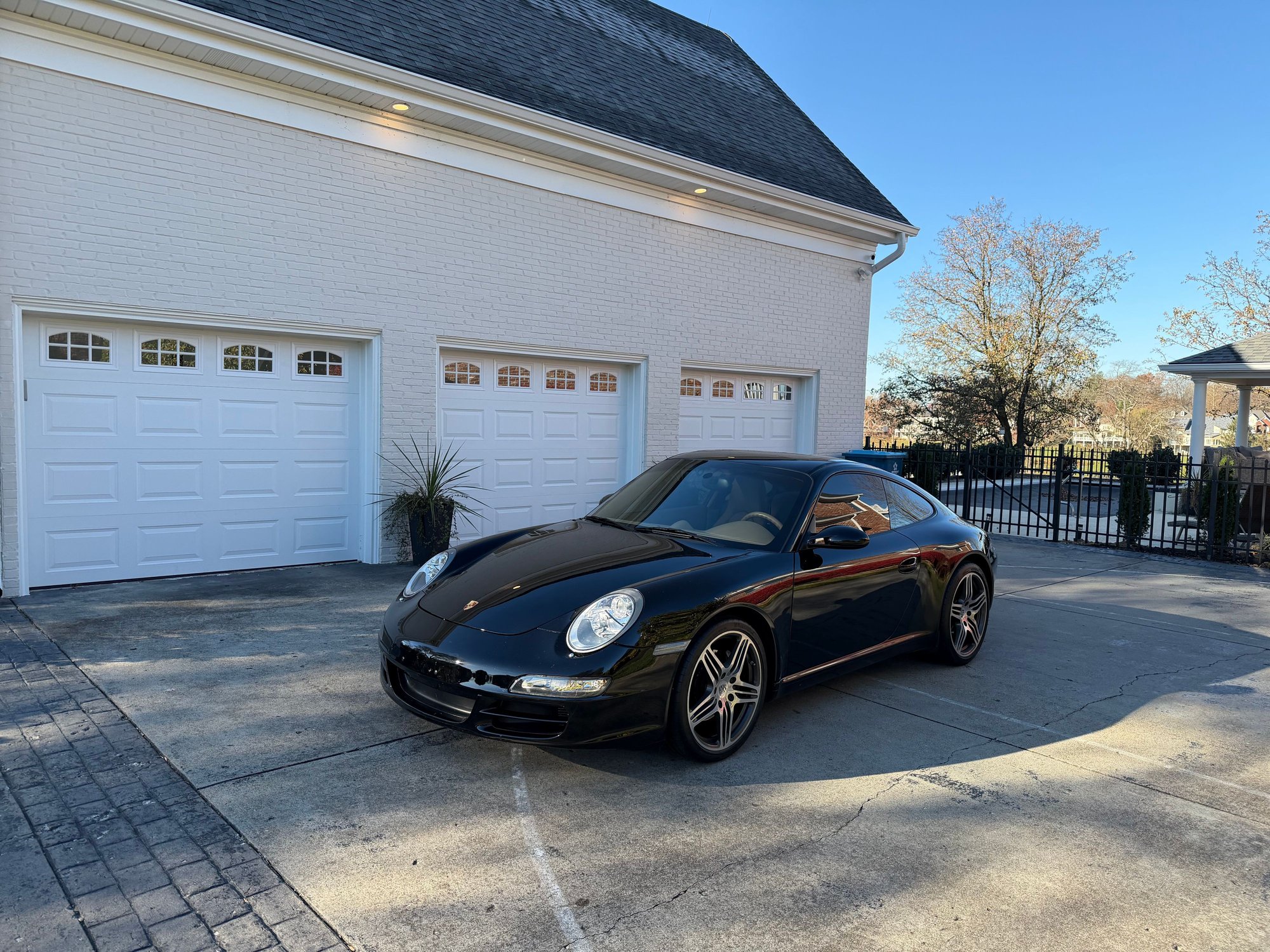 2008 Porsche 911 - 2008 Porsche 911 Carrera. 41k mis. Black w tan, manual transmission, coupe - Used - Louisville, KY 40245, United States