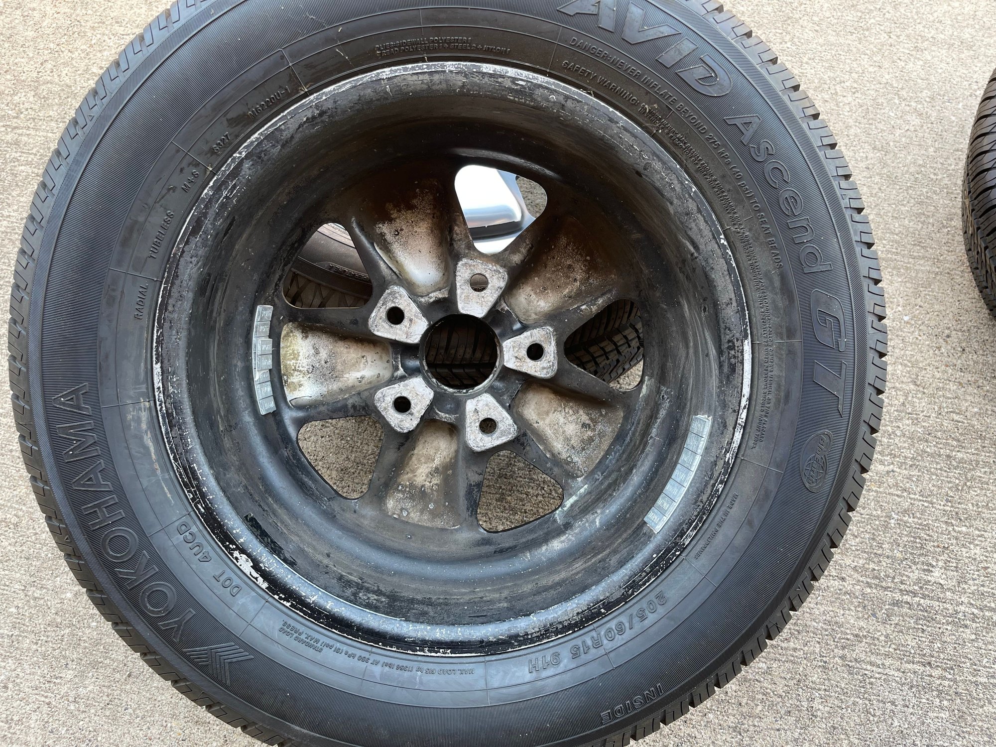 Fuchs 15x6 w/ New Yokohama Tires Set of Four Rennlist Porsche