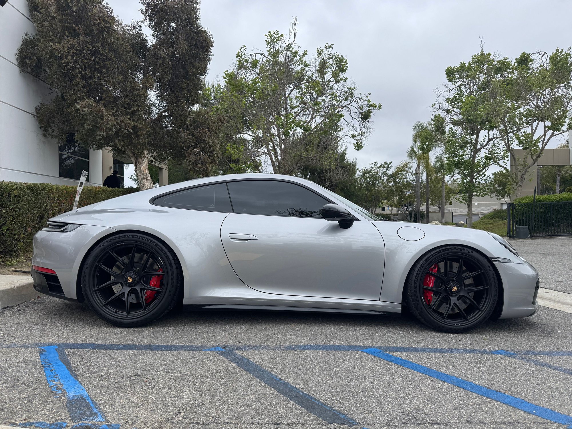 Dropped the rear a hair more and got Camber adjusted. Finally sitting proper! KW HAS + TAG Motorsports + Brixton Forged FDE01