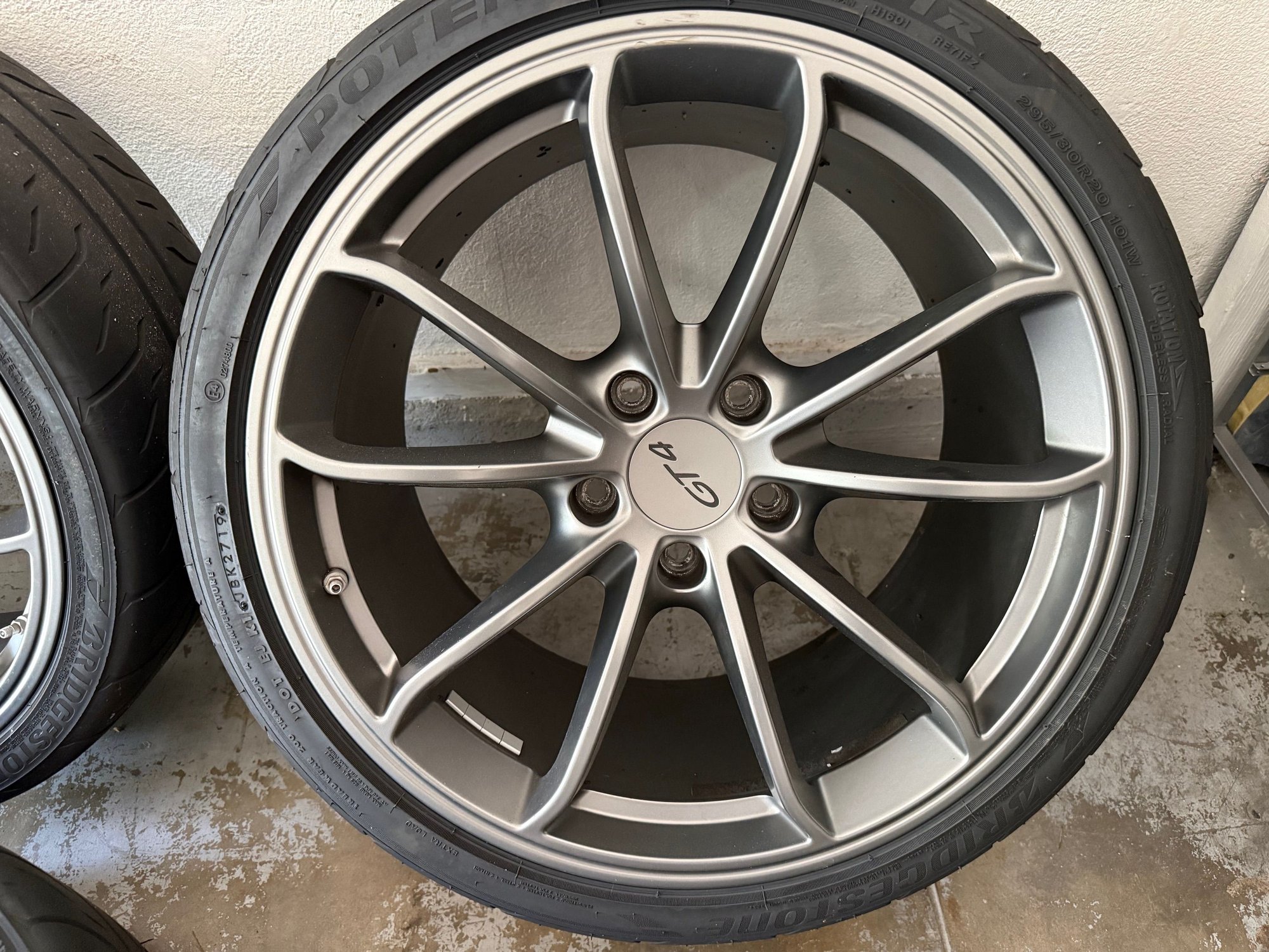 Wheels and Tires/Axles - OEM 981 GT4 wheels (4) in platinum - Used - 0  All Models - Los Angeles, CA 90071, United States
