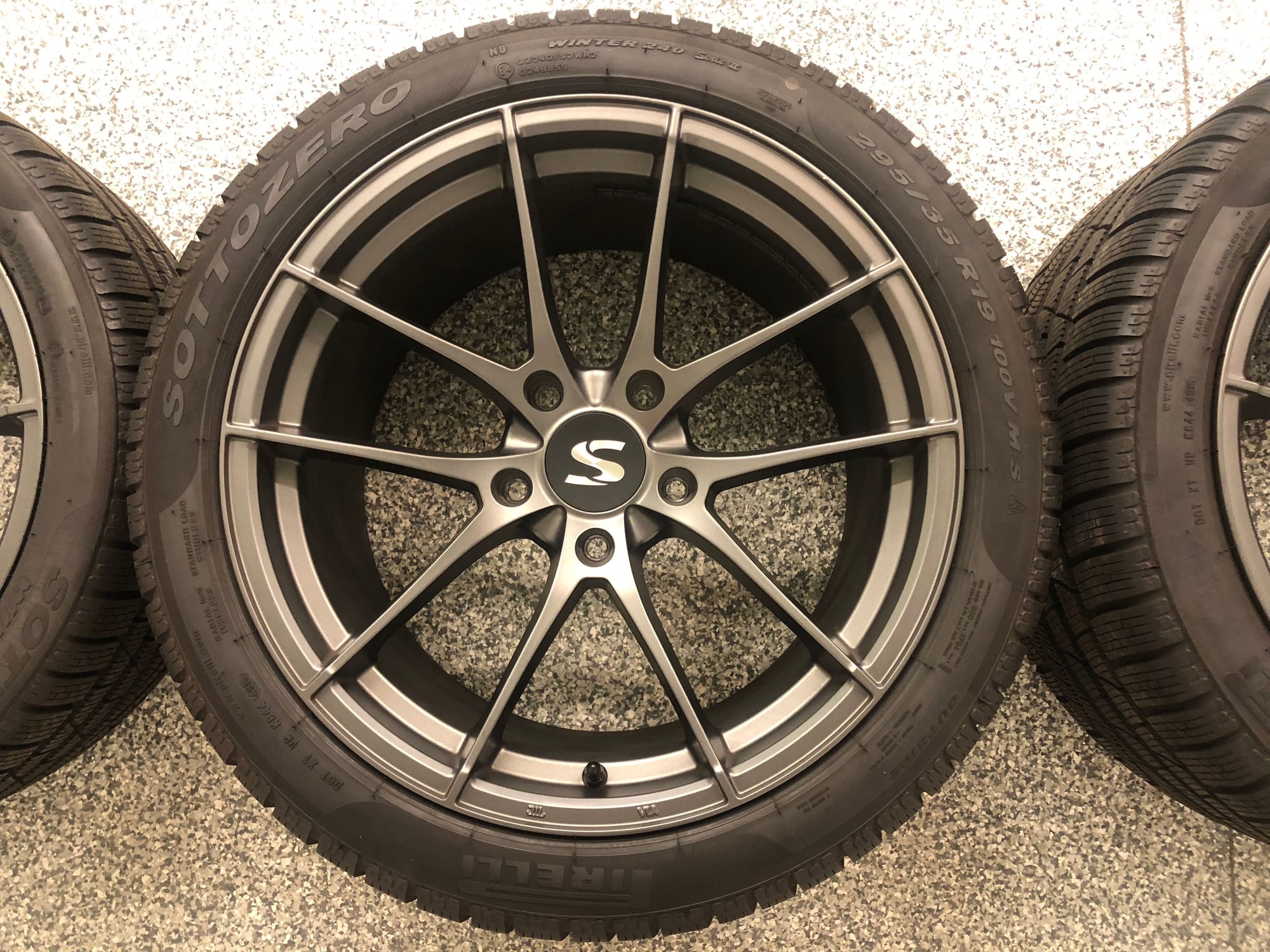 Wheels and Tires/Axles - 991.2 19" Winter Wheel/Tire Set for NB Cars - Used - 2017 to 2019 Porsche 911 - Oklahoma City, OK 73102, United States
