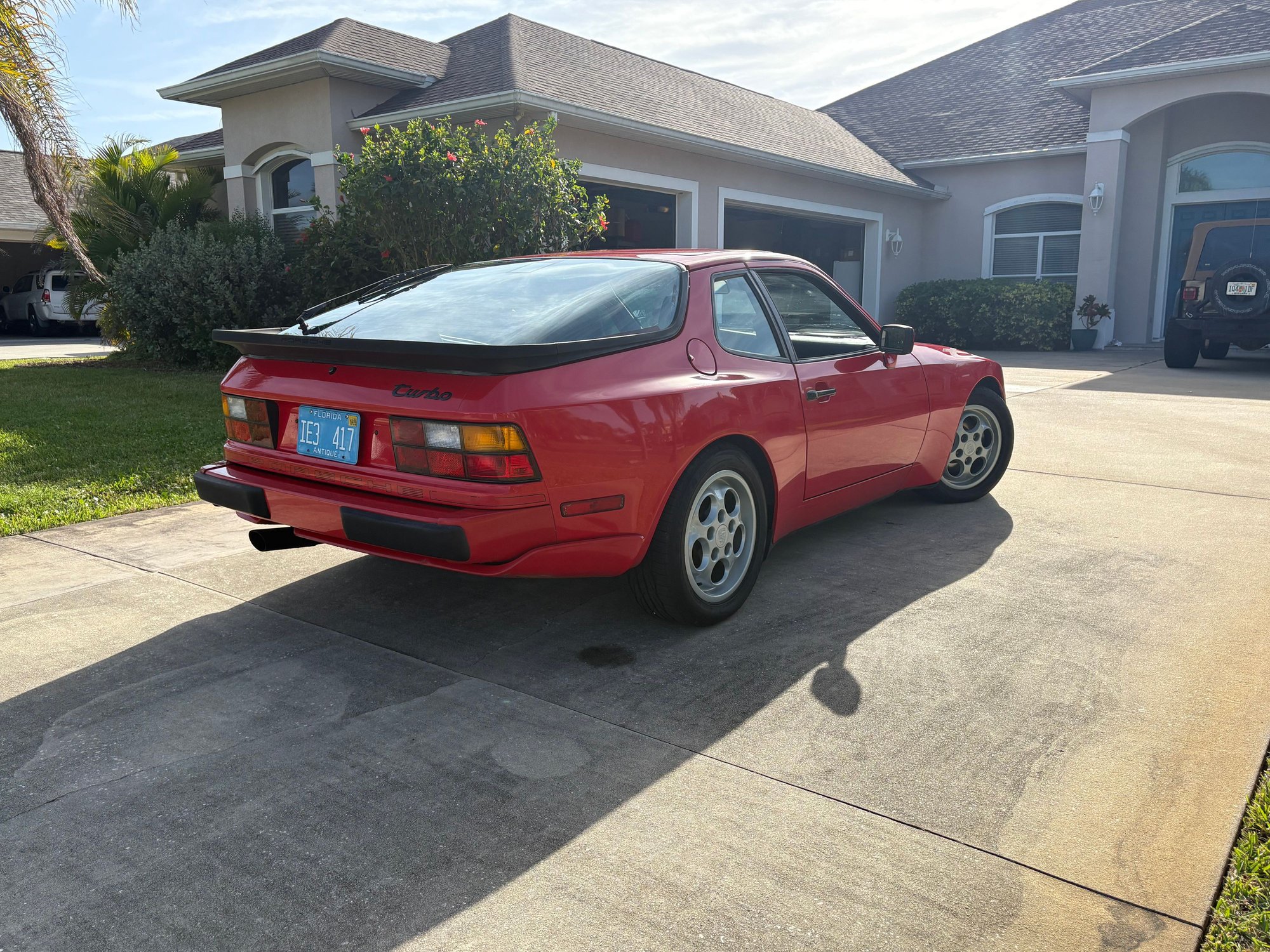 1987 Porsche 944 - 1987 Porsche 944 Turbo - Mechanically Restored - Used - VIN WPOAA2951HN152895 - 130,000 Miles - 4 cyl - 2WD - Manual - Coupe - Red - Indian Harbour Beach, FL 32937, United States
