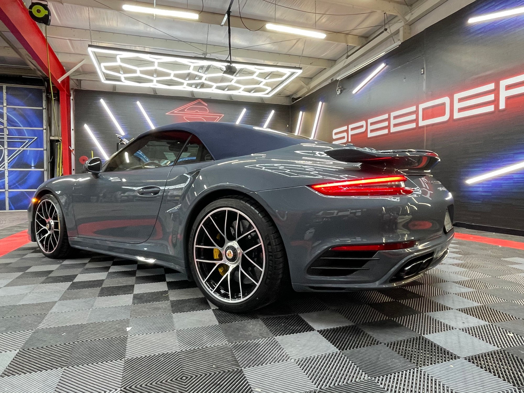 2018 Porsche 911 - Spring-Summer Fun! High Spec 911 Turbo S Cabriolet - Used - VIN WP0CD2A99JS162127 - 11,515 Miles - 6 cyl - AWD - Automatic - Convertible - Blue - Highlands Ranch, CO 80126, United States