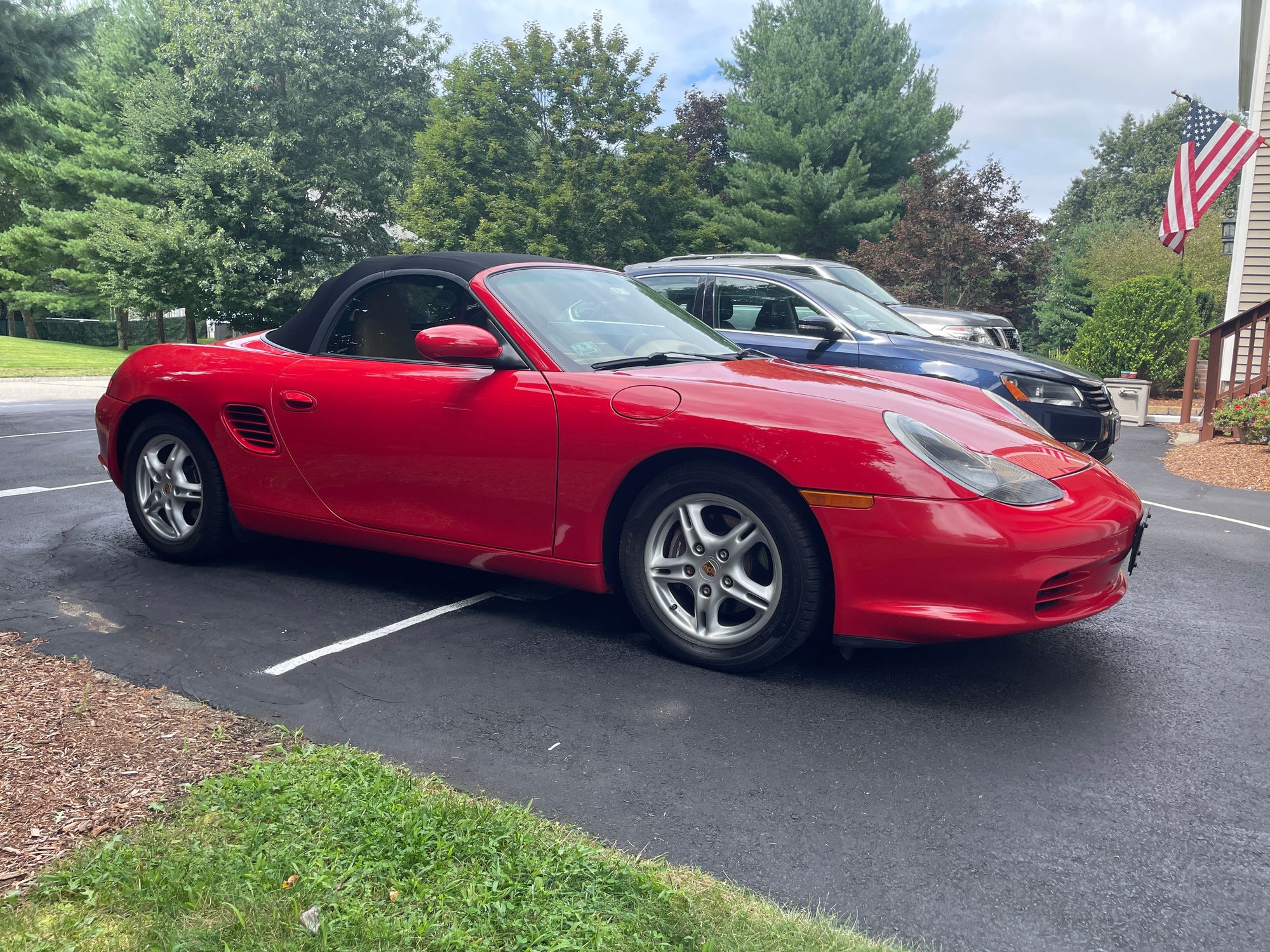 2004 Porsche Boxster - 2004 Porsche Boxster 48k miles Tip - needs engine or rebuild - Used - VIN WPOCA29894U620651 - 48,000 Miles - 6 cyl - 2WD - Automatic - Convertible - Red - Norton, MA 02766, United States