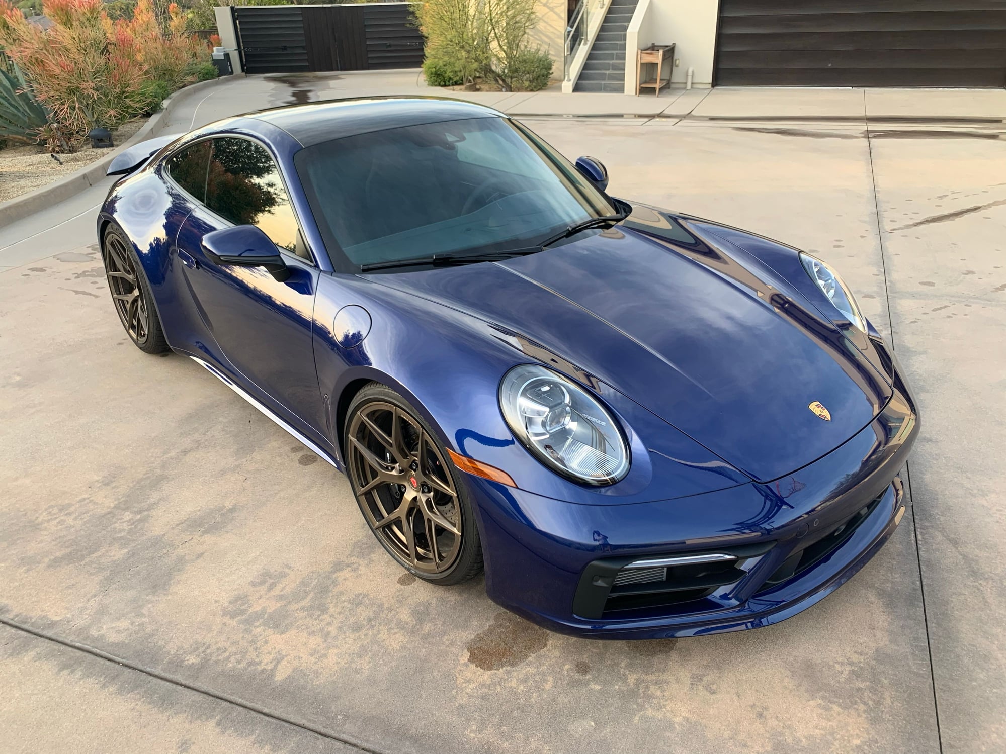 2020 Porsche 911 - 992 C4S Gentian Blue / Slate Grey STUNNING AND LOADED!!!! - Used - VIN WP0AB2A96LS227290 - 780 Miles - 6 cyl - 4WD - Automatic - Coupe - Blue - Indianapolis, IN 46112, United States