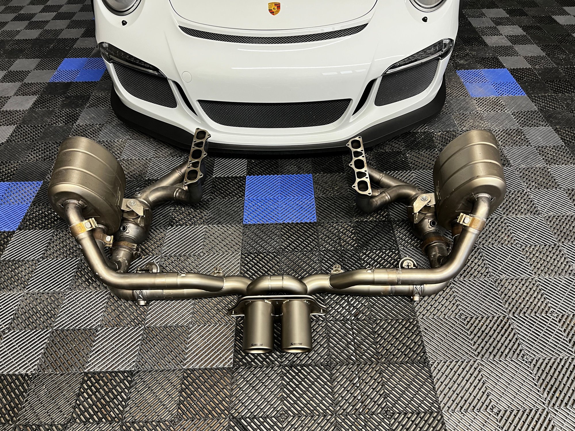 Engine - Exhaust - Akrapovic Evolution Full 991 GT3 Exhaust - Used - 2014 to 2020 Porsche 911 - Mpls, MN 55111, United States