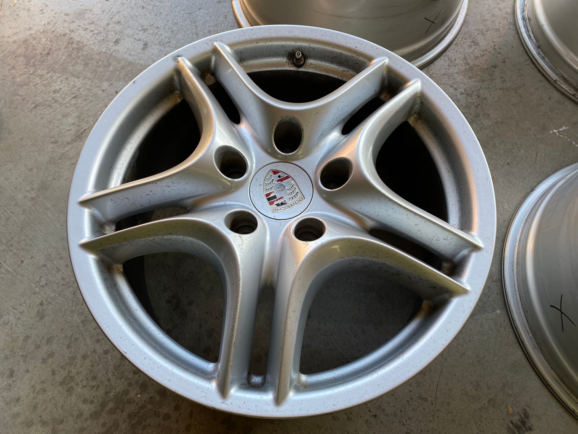 Wheels and Tires/Axles - 18 inch 955/957  Cayenne/S/Turbo wheels with TMPS - Used - 2004 to 2010 Porsche Cayenne - San Ramon, CA 94583, United States
