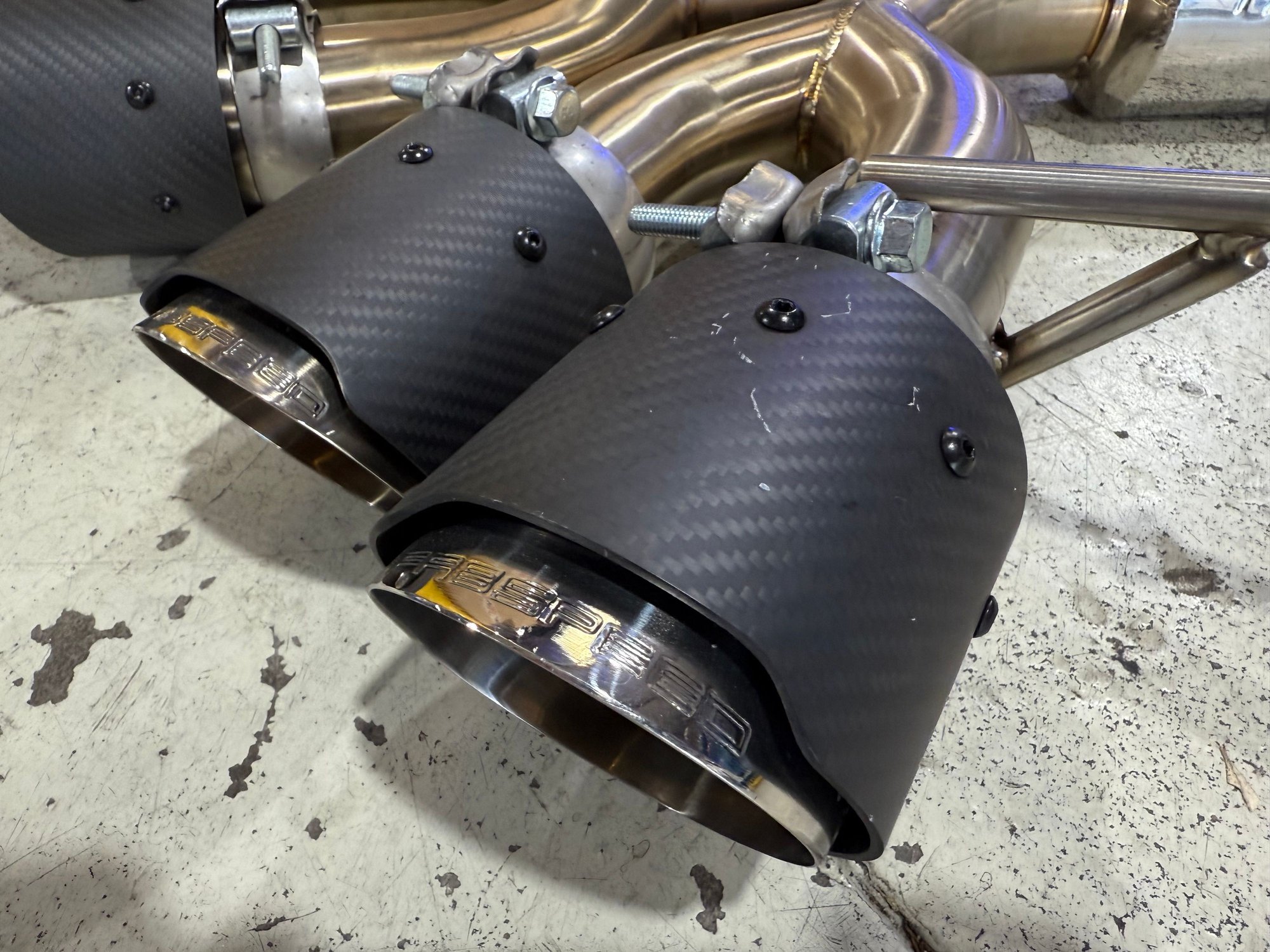 Engine - Exhaust - Fabspeed Slip-On exhaust for 2018+ 2.0l Macan - Used - -1 to 2026  All Models - Irvine, CA 92618, United States