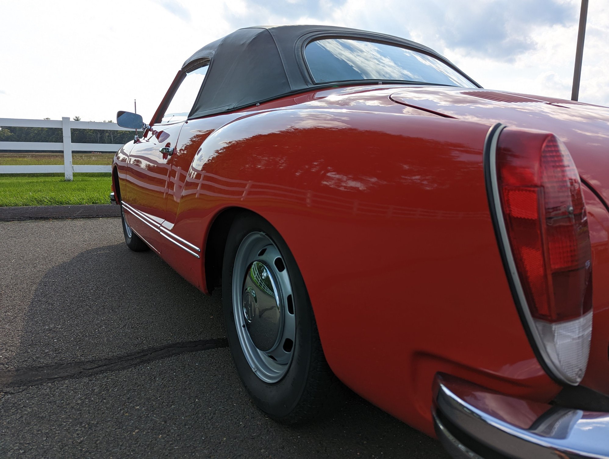 1974 Volkswagen Karmann Ghia - 1974 Volkswagen Karmann Ghia - Original, Unrestored, 39k Miles - Used - VIN 1442668038 - 39,200 Miles - 4 cyl - 2WD - Manual - Convertible - Red - Simsbury, CT 06070, United States